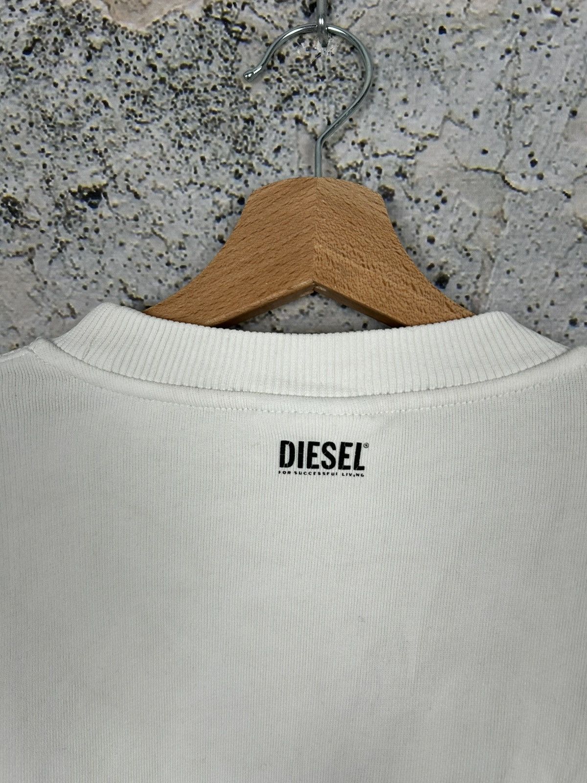 Diesel Vintage Diesel Support The Lovers Crewneck Streetwear Y2K Size US L / EU 52-54 / 3 - 5 Thumbnail
