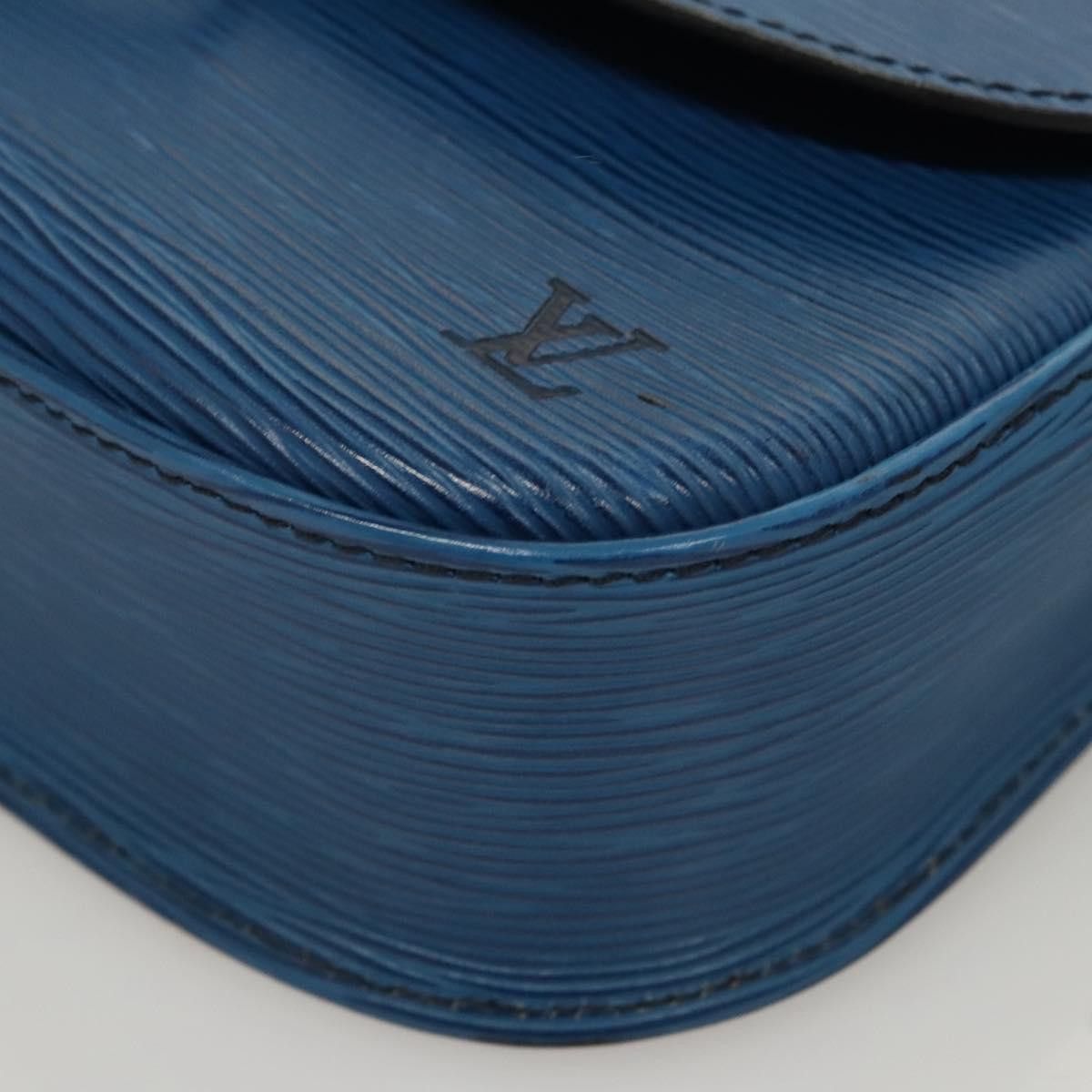 Louis Vuitton LOUIS VUITTON Epi Saint Cloud GM Shoulder Bag Toledo Blue Size ONE SIZE - 16 Thumbnail