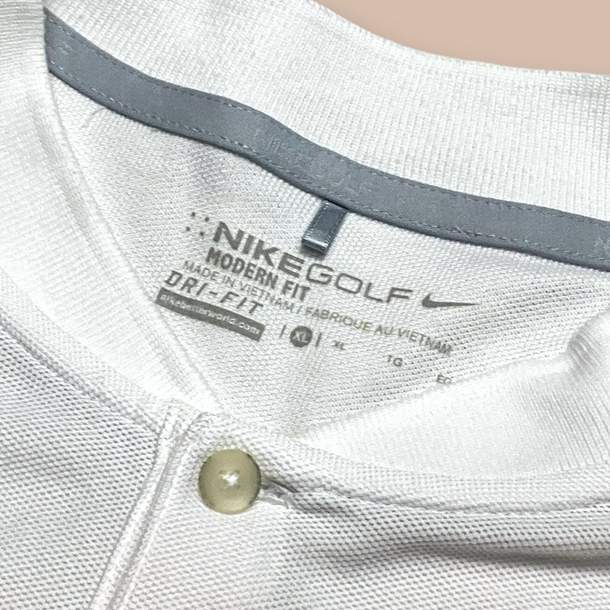 Nike Nike GOLF Dry Desert Blade Polo Shirt Size US XL / EU 56 / 4 - 10 Thumbnail