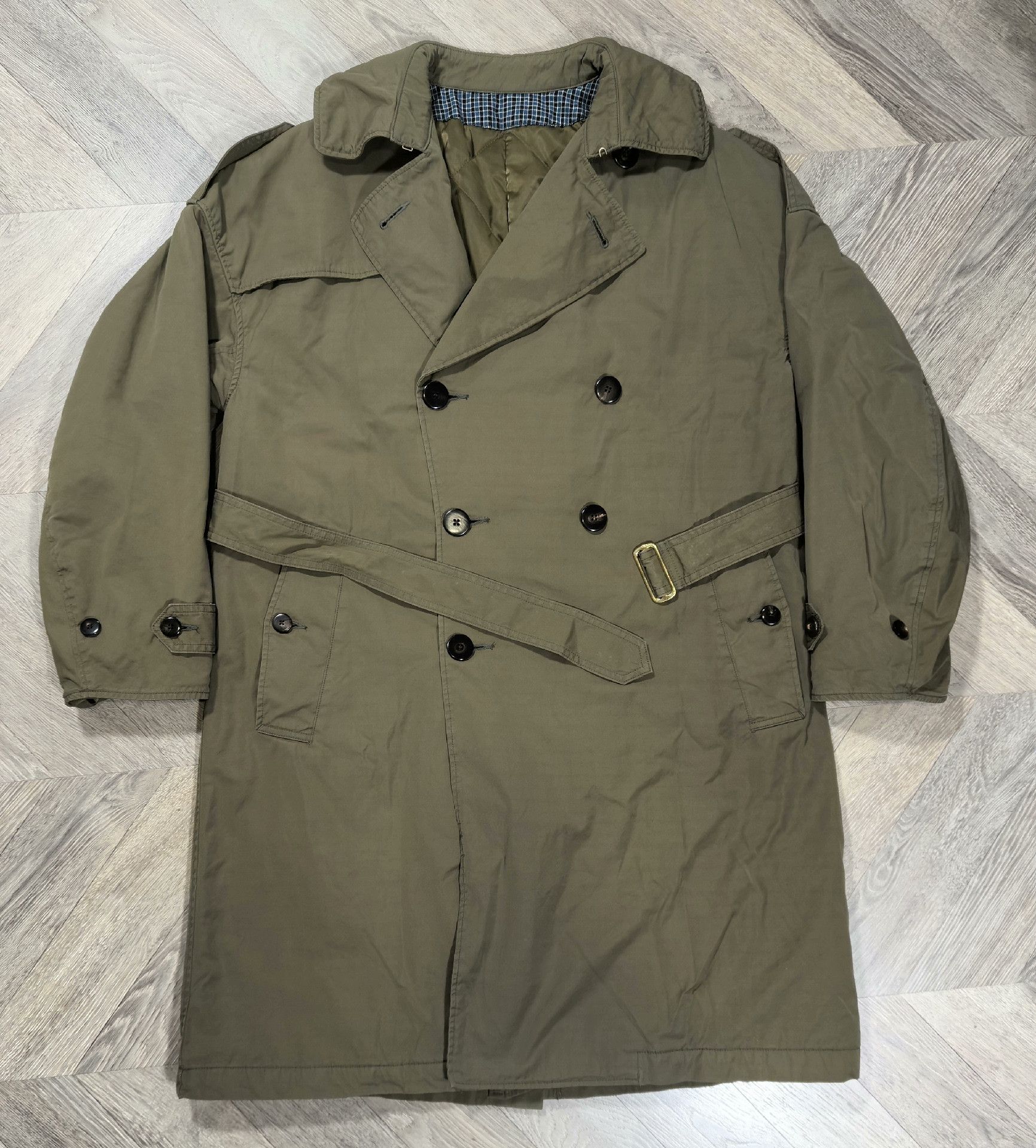 Visvim visvim dashiell trench coat in olive color Size US M / EU 48-50 / 2 - 1 Thumbnail