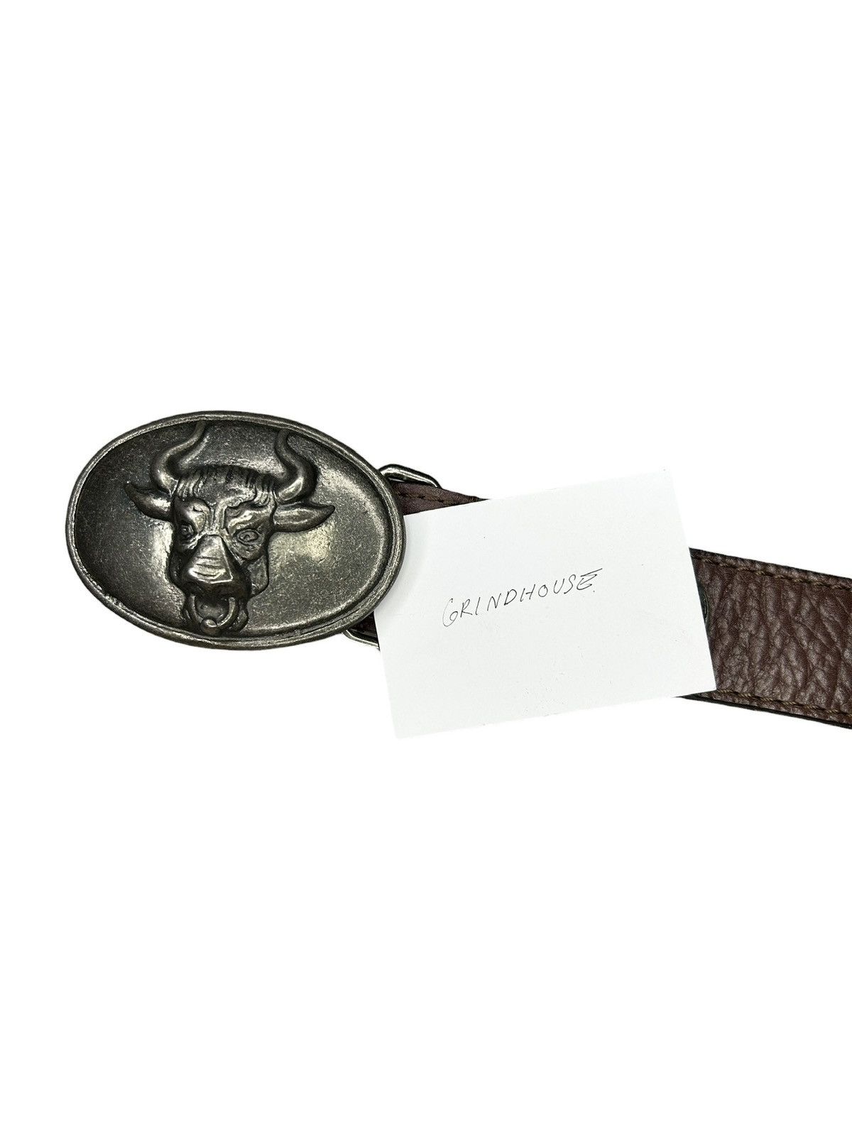 Jean Paul Gaultier F/W 94 Bull Concho Belt Size 32 - 8 Thumbnail