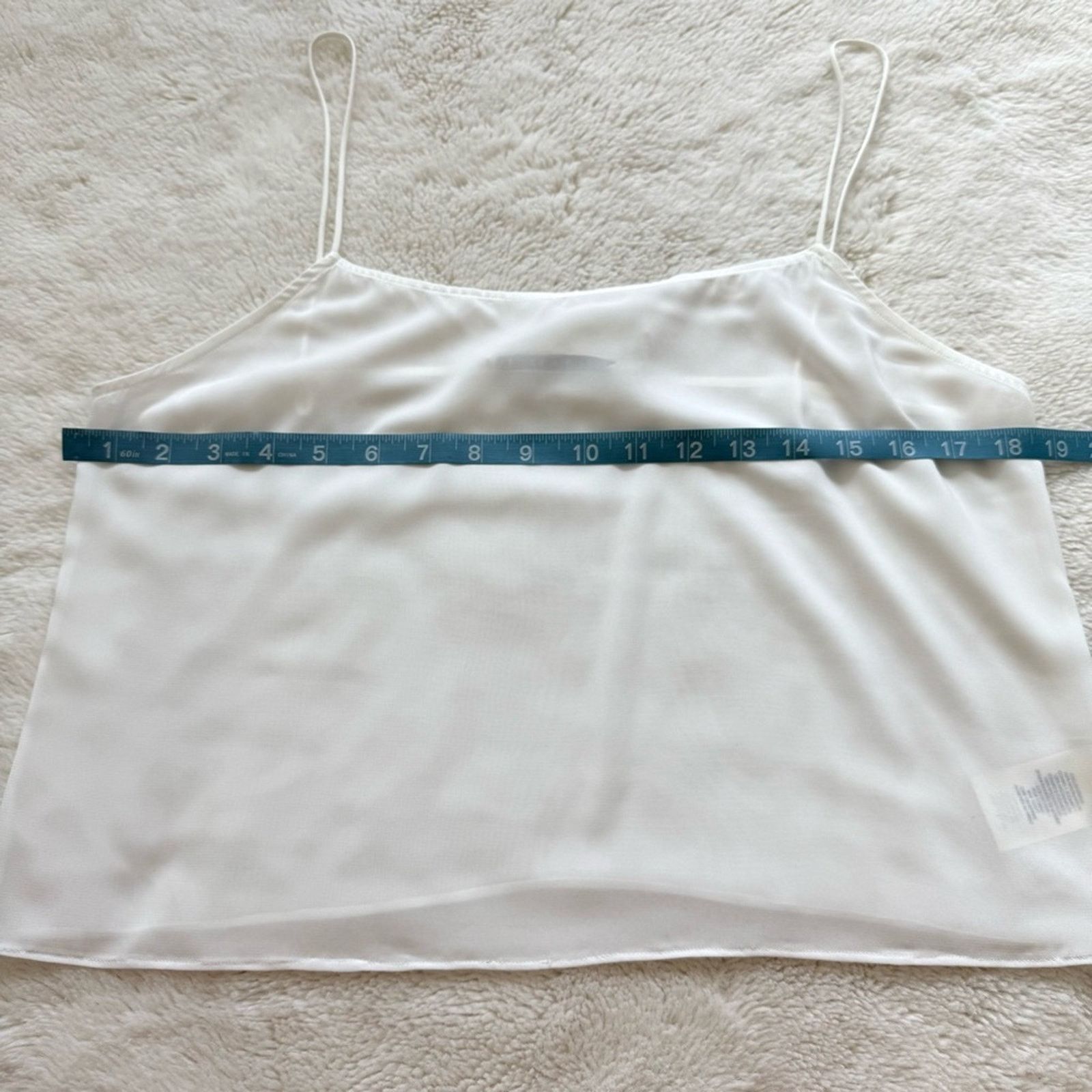 Alice + Olivia Alice+Olivia women white sheer top size L Size L / US 10 / IT 46 - 5 Thumbnail