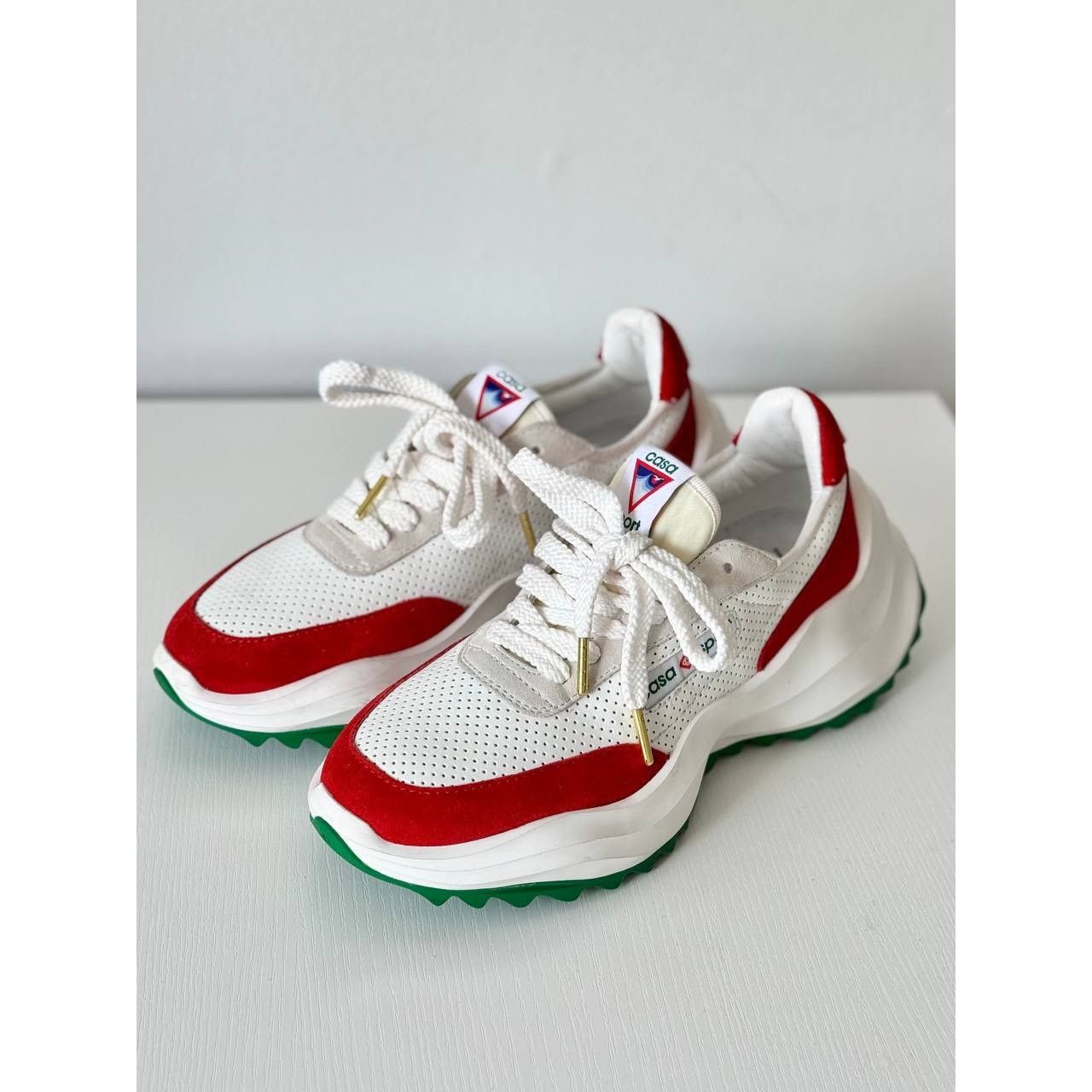 Casablanca Casablanca leather Masao San Memphis moccasin  display picture 3