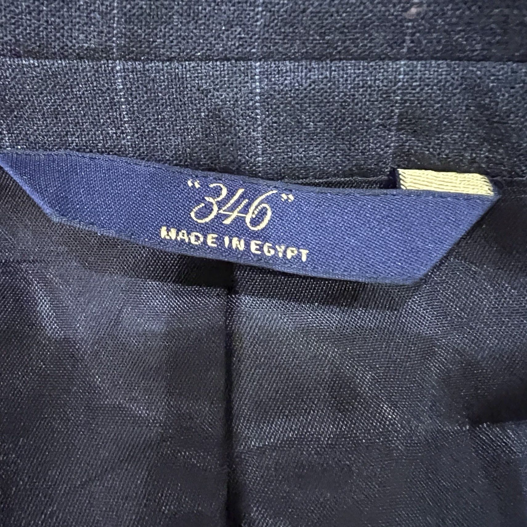 Brooks Brothers BROOKS BROTHERS 346 Stretch Blazer Jacket Gray 42R Mens Regular Fit Peak Lapel Size 42R - 2 Thumbnail