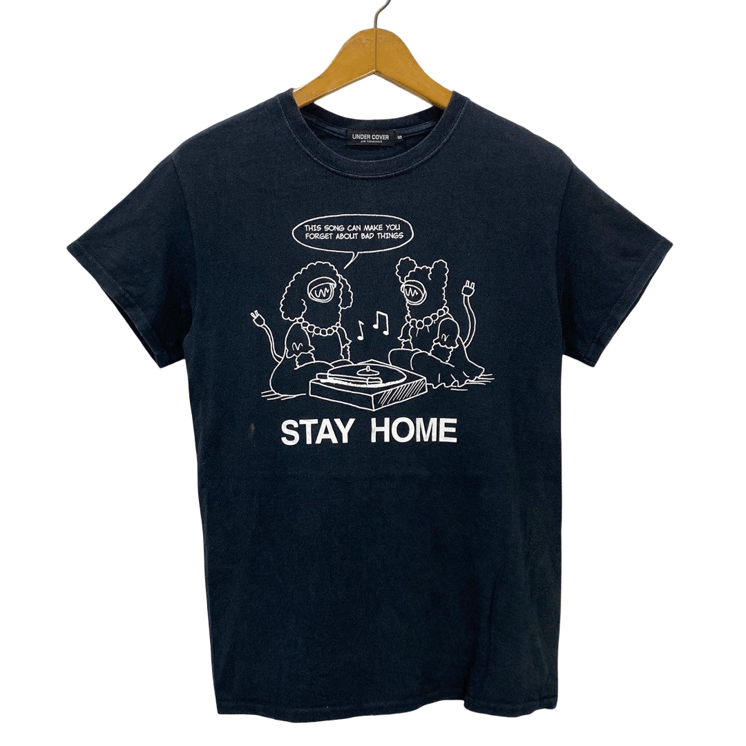 Undercover 2000s Undercover 'Stay Home' Tee Size US S / EU 44-46 / 1 - 1 Thumbnail