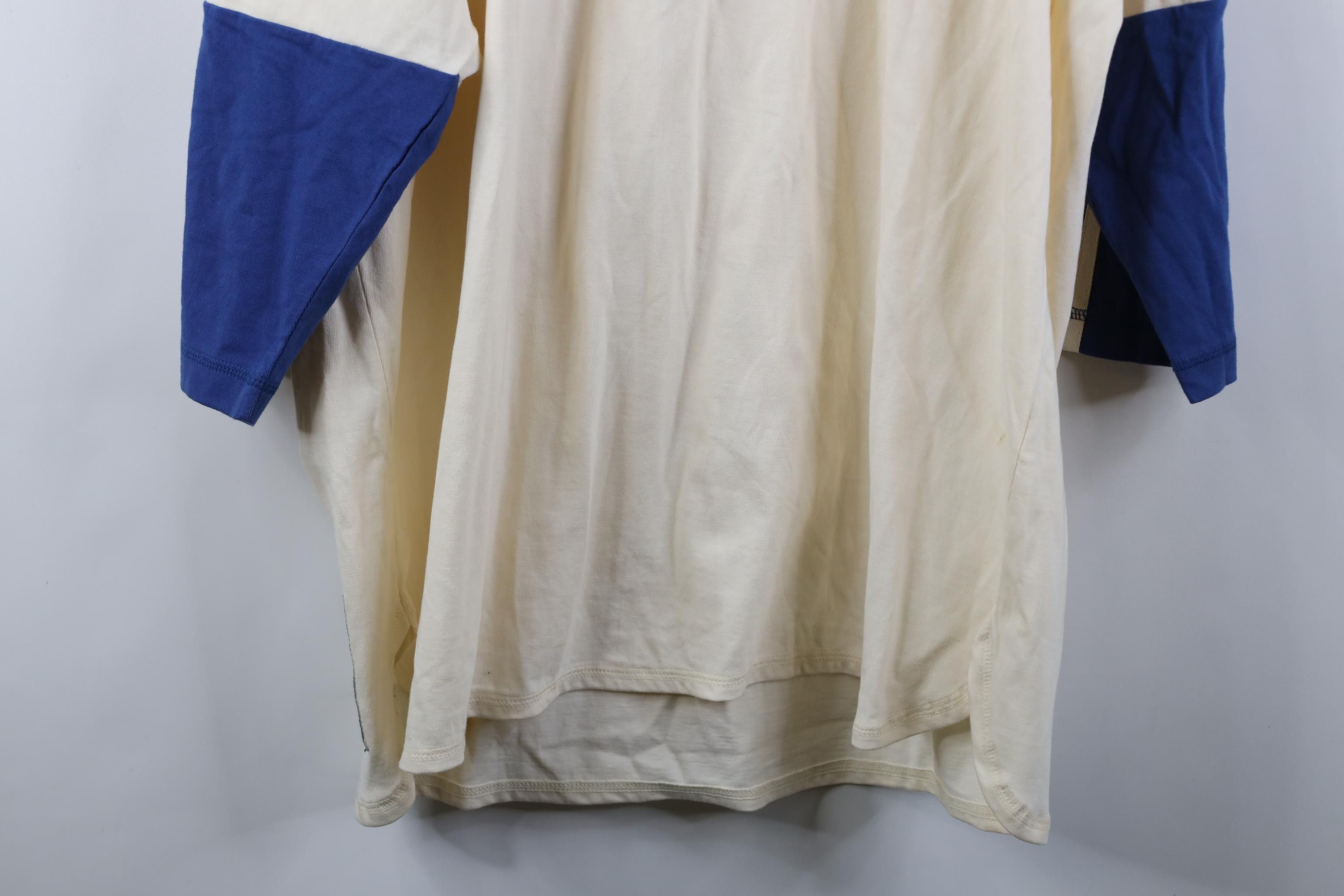 Adidas Deadstock Vintage 90s Adidas 3/4 Sleeve Raglan T-Shirt Size US XL / EU 56 / 4 - 19 Thumbnail