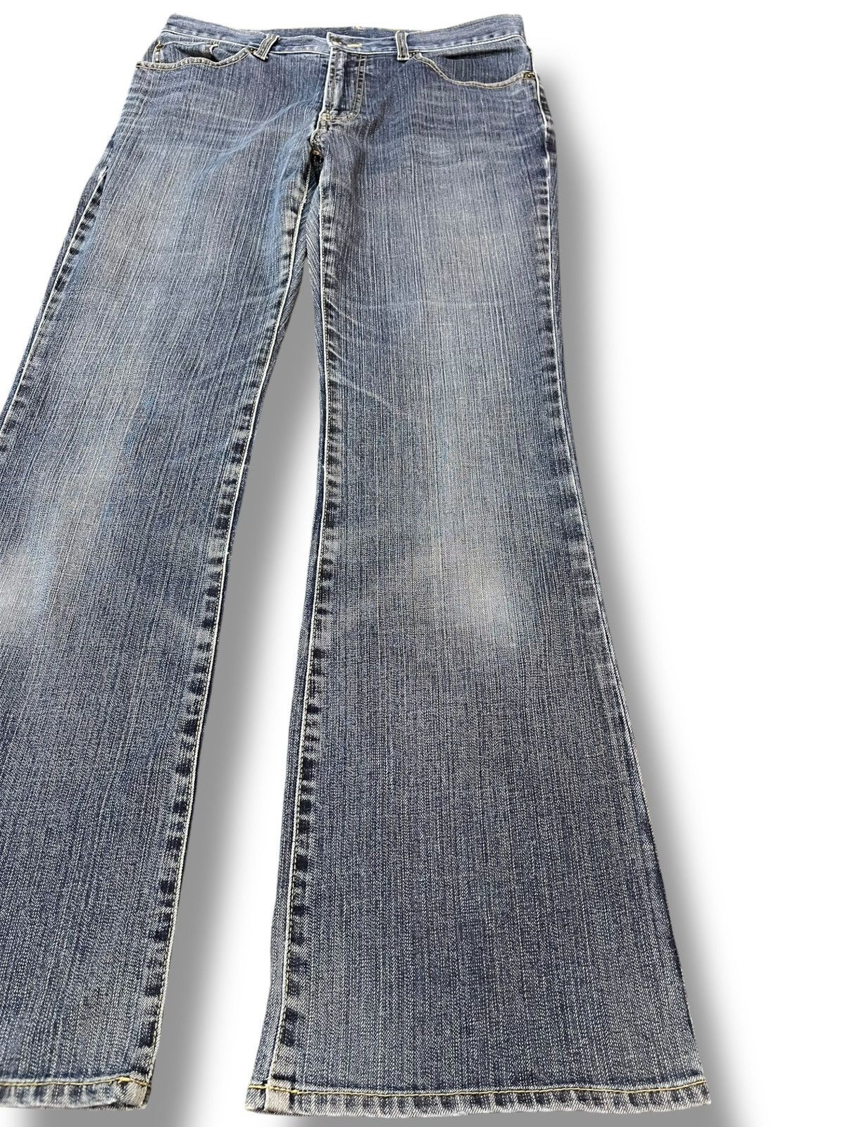 Jun Takahashi × Uniqlo Vintage Uniqlo Flare Boot Cut Denim Size US 31 - 4 Thumbnail