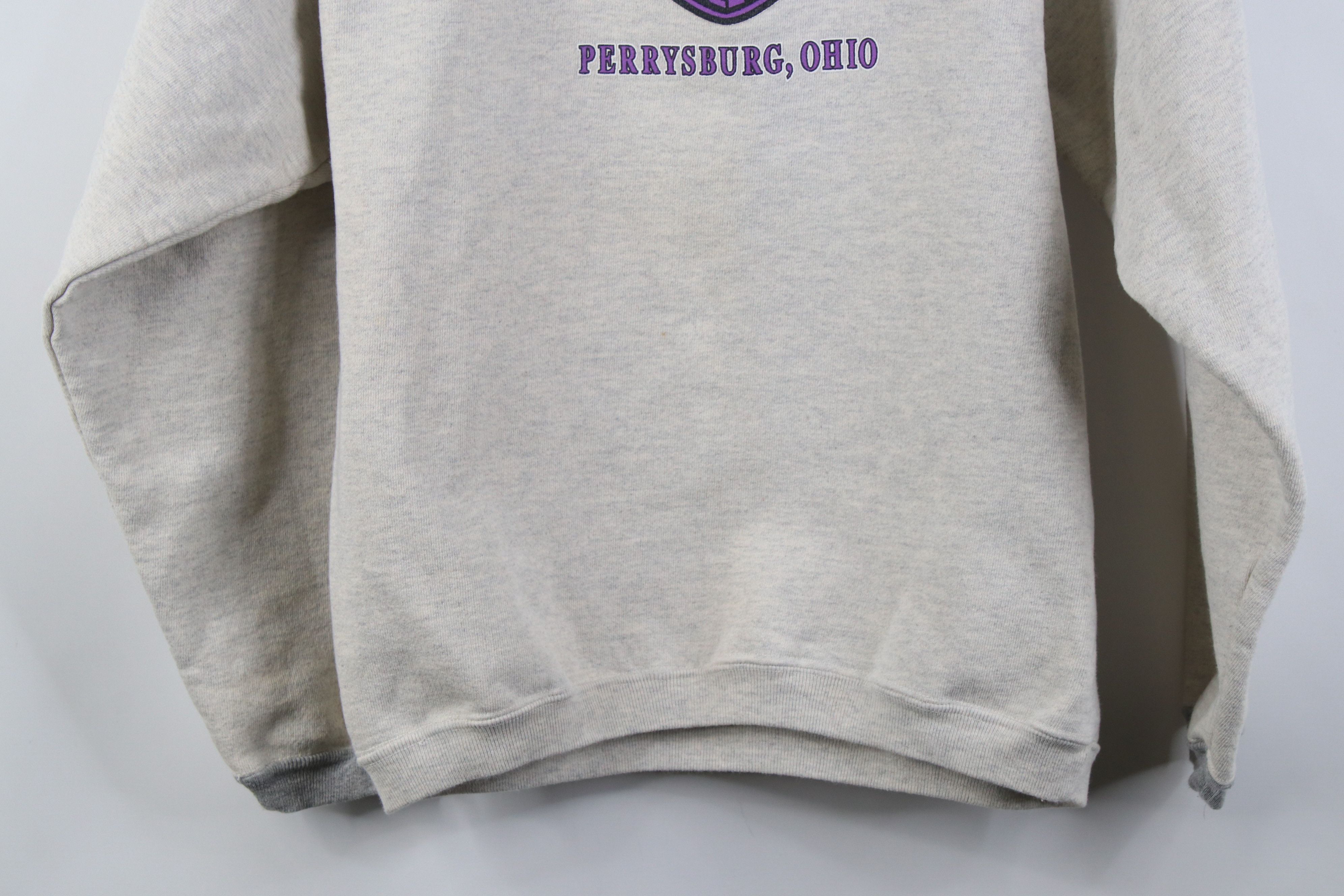 Harley Davidson Vintage Y2K 2000 Harley Davidson Ringer Sweatshirt Gray USA Size M / US 6-8 / IT 42-44 - 12 Thumbnail