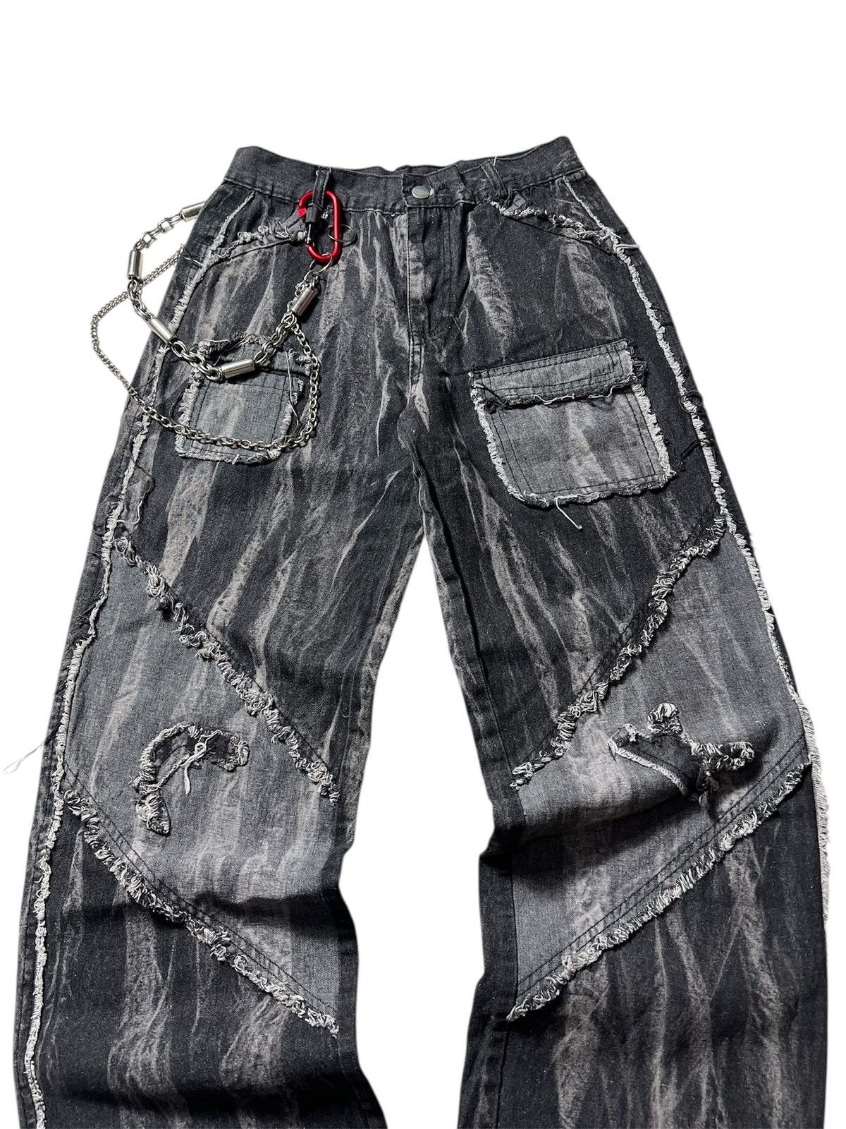 If Six Was Nine × Japanese Brand × Le Grande Bleu (L.G.B.) Msche LGB HG Kapital Ifsixwasnine Style Flared Pants Size US 28 / EU 44 - 3 Thumbnail