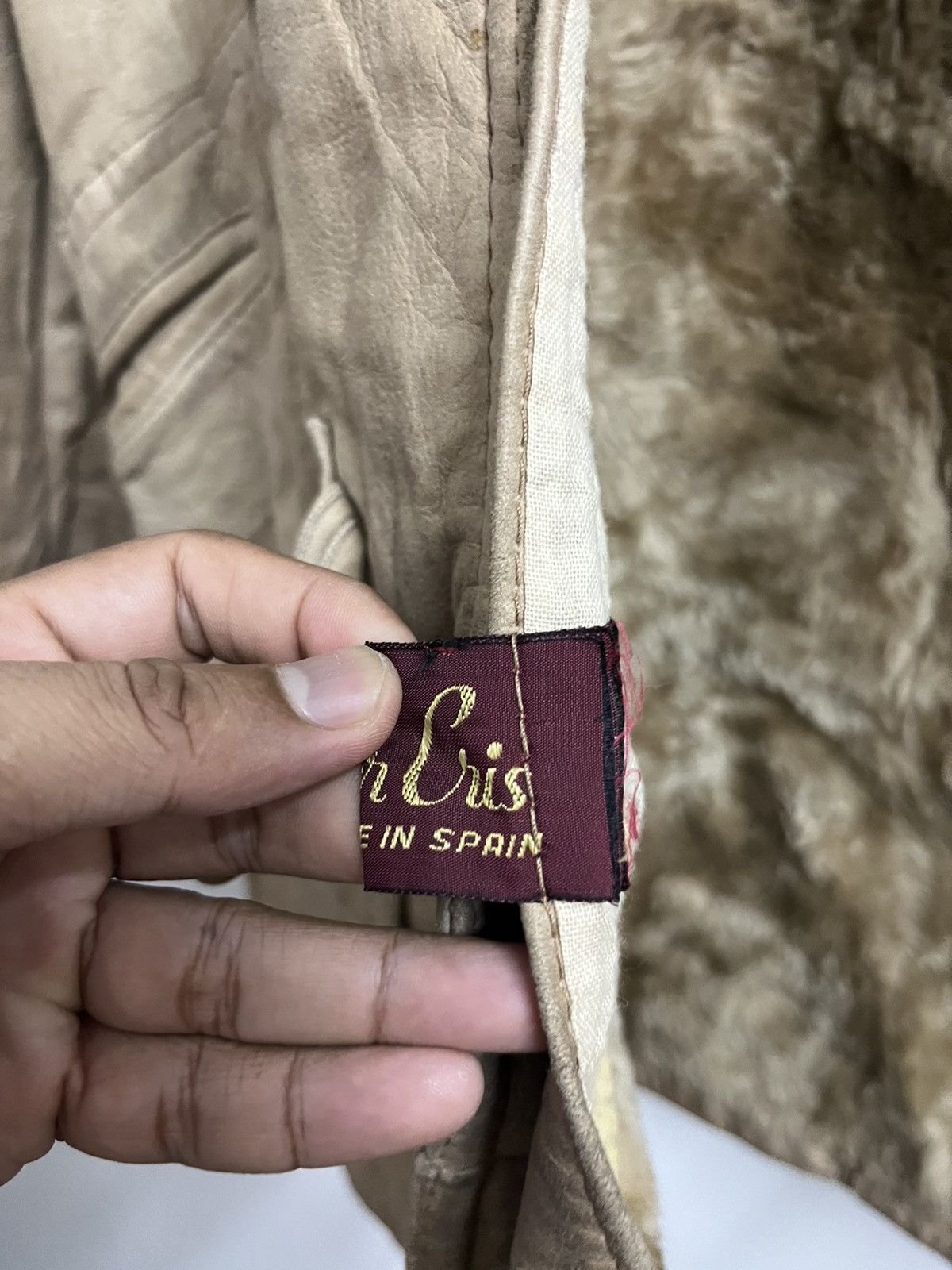 Vintage TRUE VINTAGE 50s Archive Made In Spain Lambskin Jackets Size US M / EU 48-50 / 2 - 11 Thumbnail