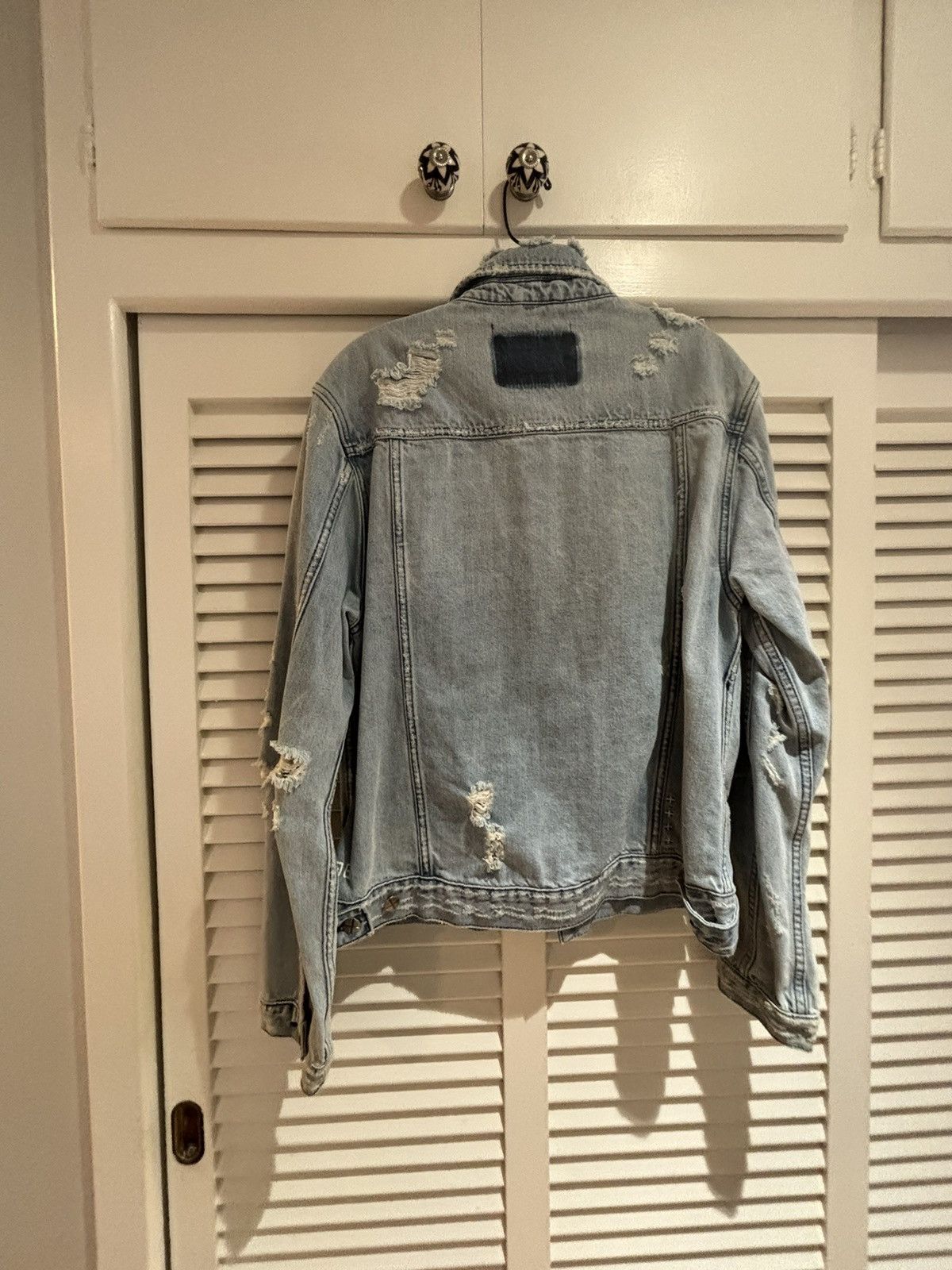 Ksubi Ksubi distressed denim jacket large Size US L / EU 52-54 / 3 - 2 Thumbnail
