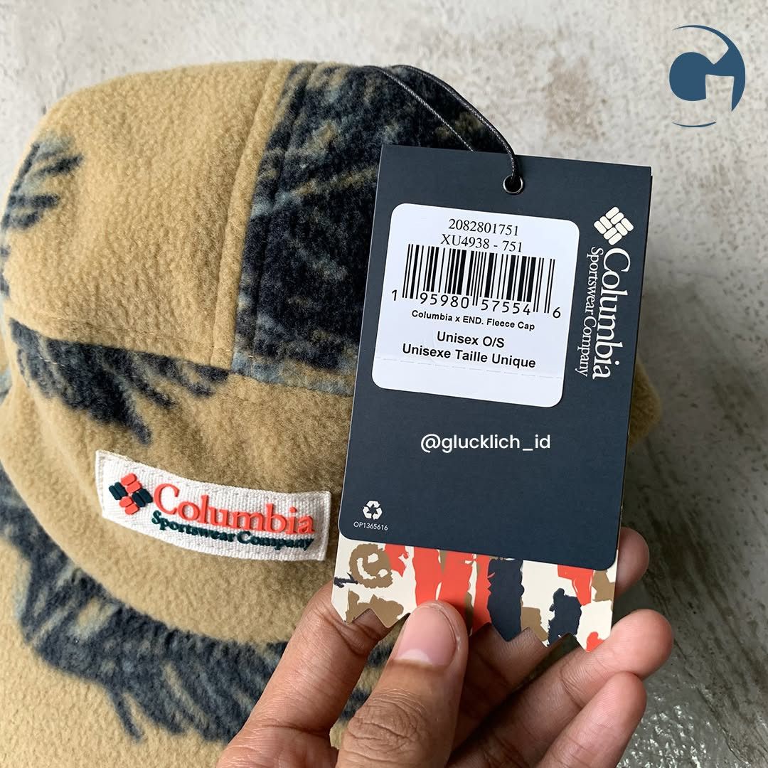 Columbia × END. Columbia, X END ‘Douglas Fir’ Fleece Cap Size ONE SIZE - 4 Thumbnail