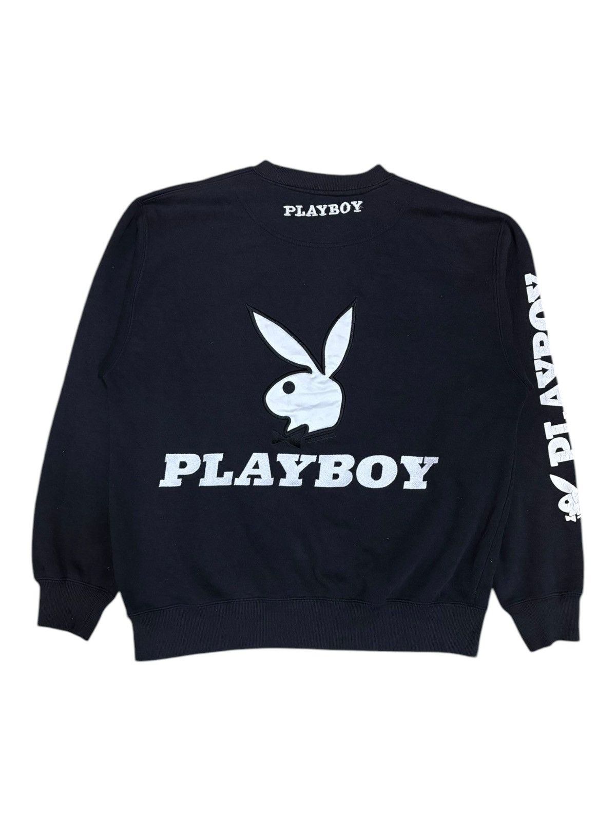 Japanese Brand × Playboy × Vintage Vintage Playboy X Super Lover Big Logo Spell Out Sweatshirt Size US L / EU 52-54 / 3 - 3 Thumbnail