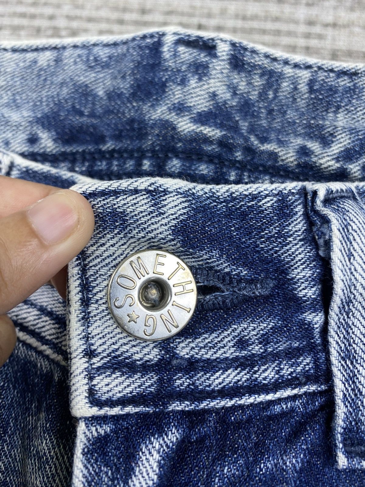 Edwin × If Six Was Nine × Vintage Vintage Edwin X Something Paint Splatter Denim Pants Size US 31 - 11 Thumbnail