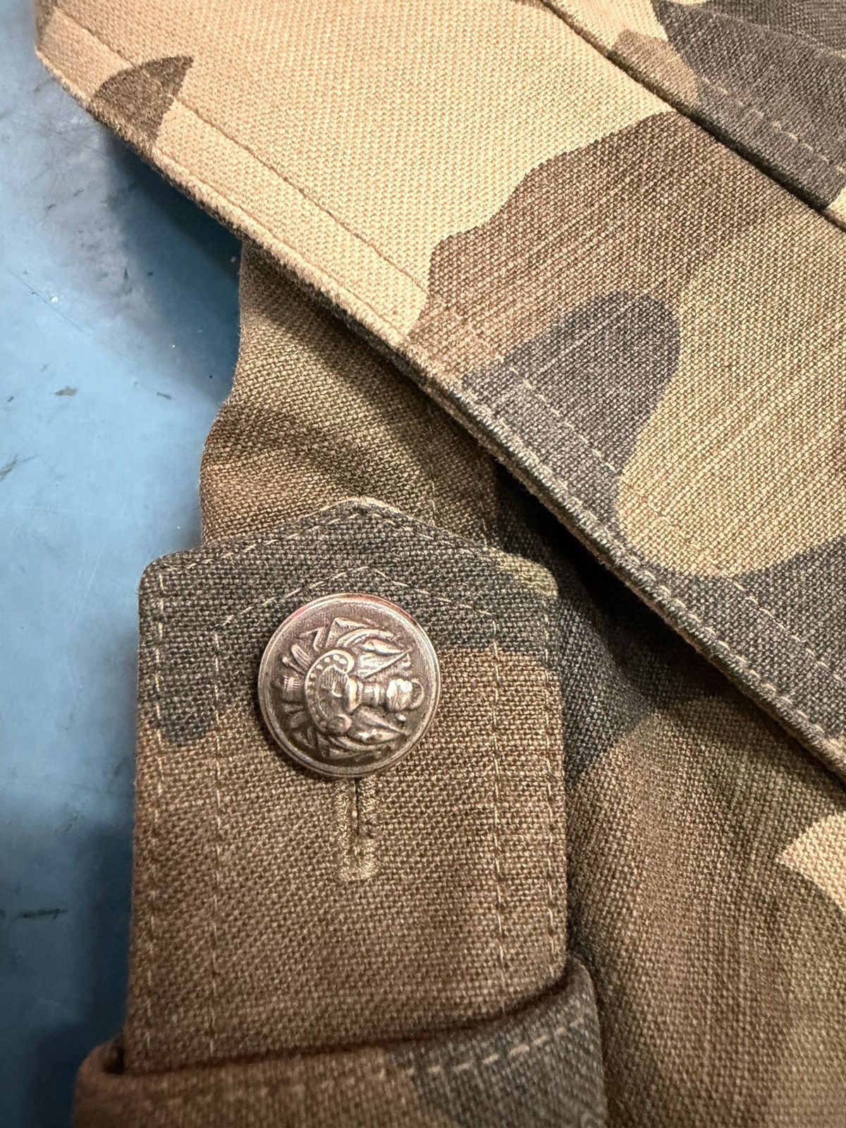 Balmain BALMAIN CAMO BUTTON UP SHIRT Size US XS / EU 42 / 0 - 5 Thumbnail