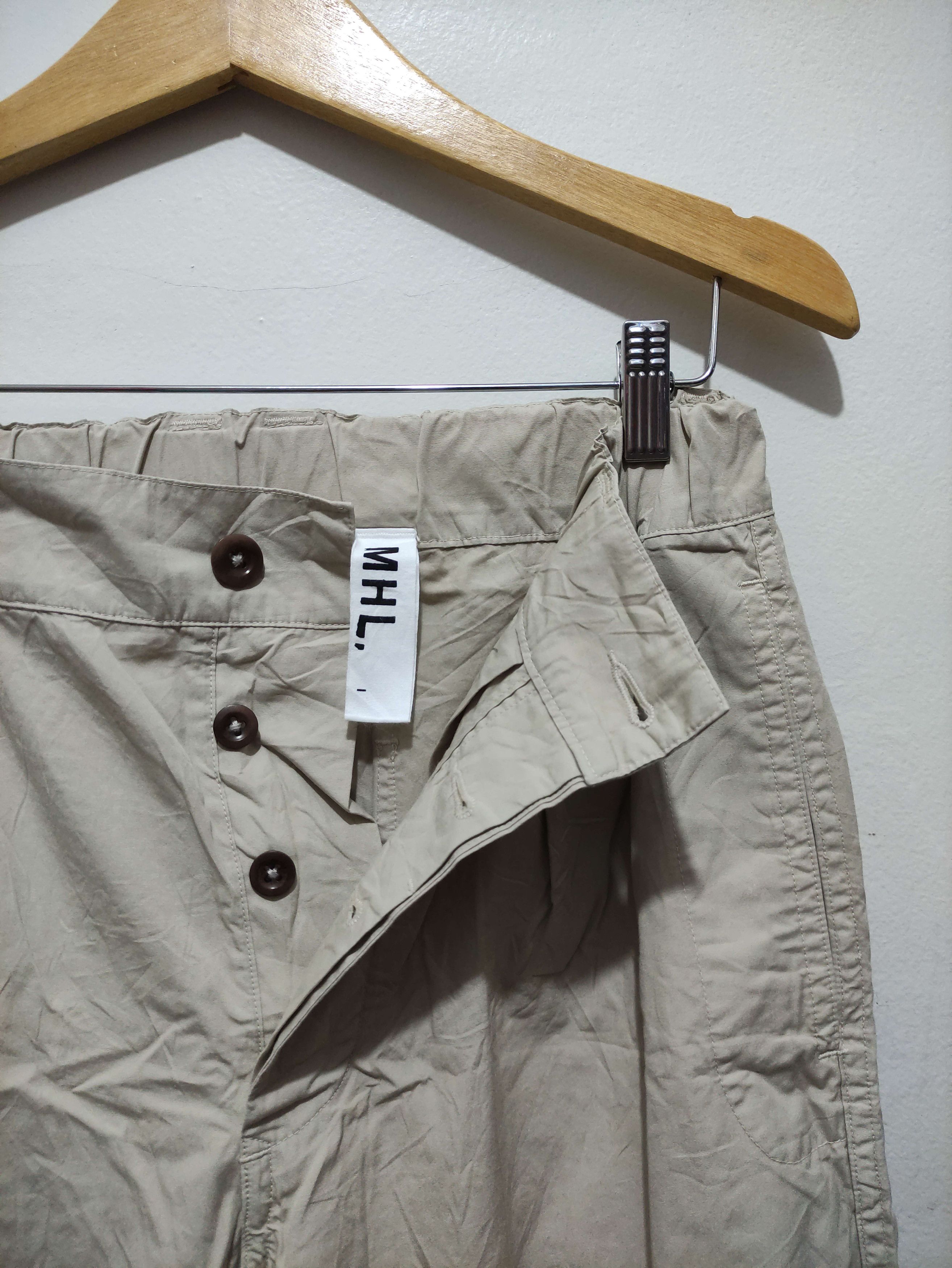 Margaret Howell Margaret Howell Beige Cotton Pants Size 30" / US 8 / IT 44 - 8 Thumbnail