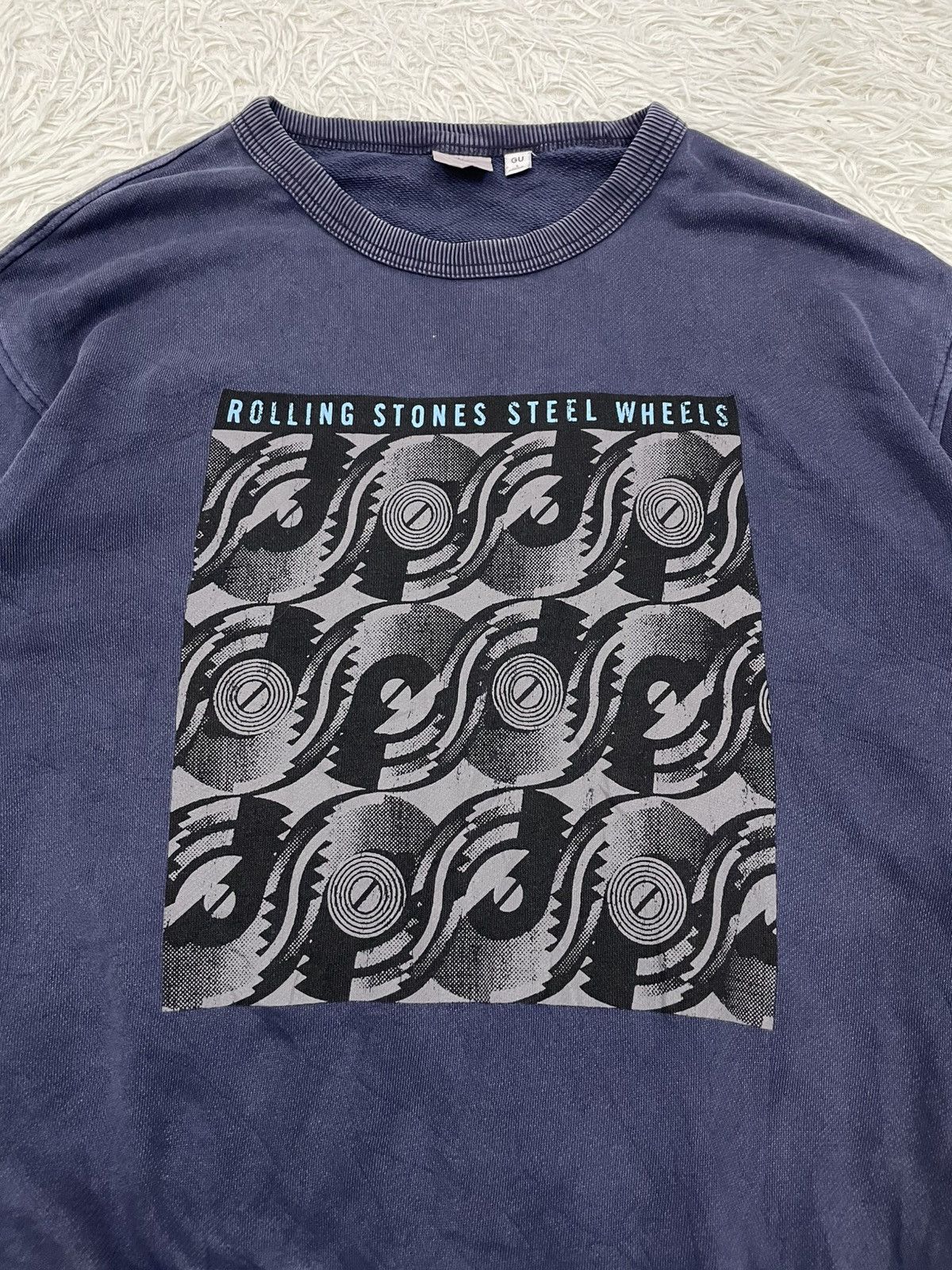 The Rolling Stones Rolling Stones Steel Wheels Sweatshirt Size US L / EU 52-54 / 3 - 3 Thumbnail