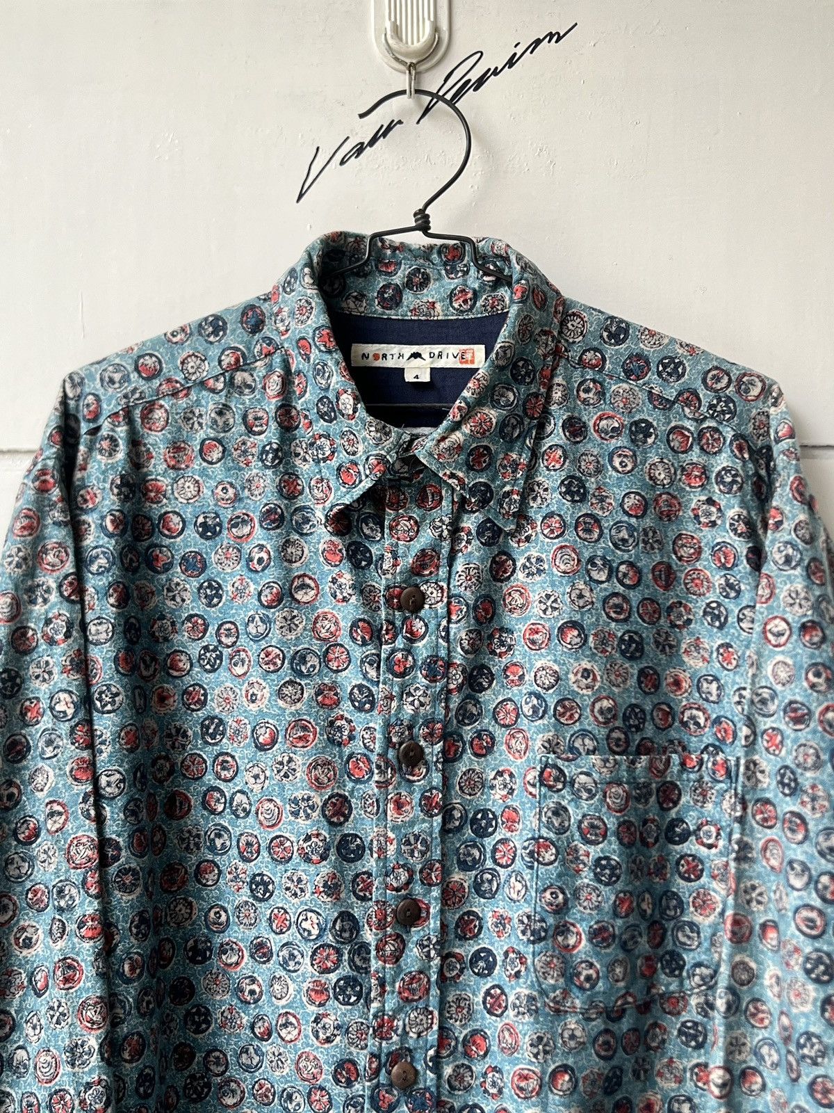 45rpm NORTH DRIVE Motive Shirt Size US L / EU 52-54 / 3 - 3 Thumbnail
