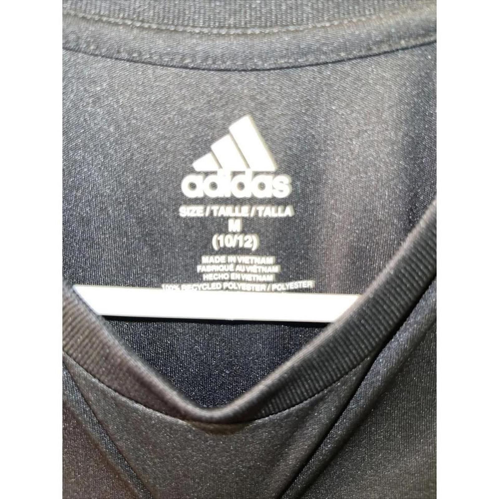 Adidas Adidas Athletic T-Shirt - Black, Size Medium Size ONE SIZE - 3 Thumbnail
