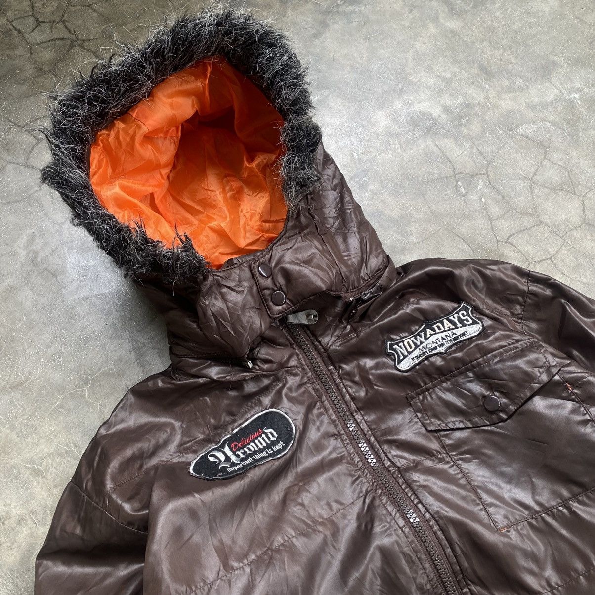 If Six Was Nine 2000s Over Send Vkei Style Fur Puffer Jacket Size US XXL / EU 58 / 5 - 4 Thumbnail