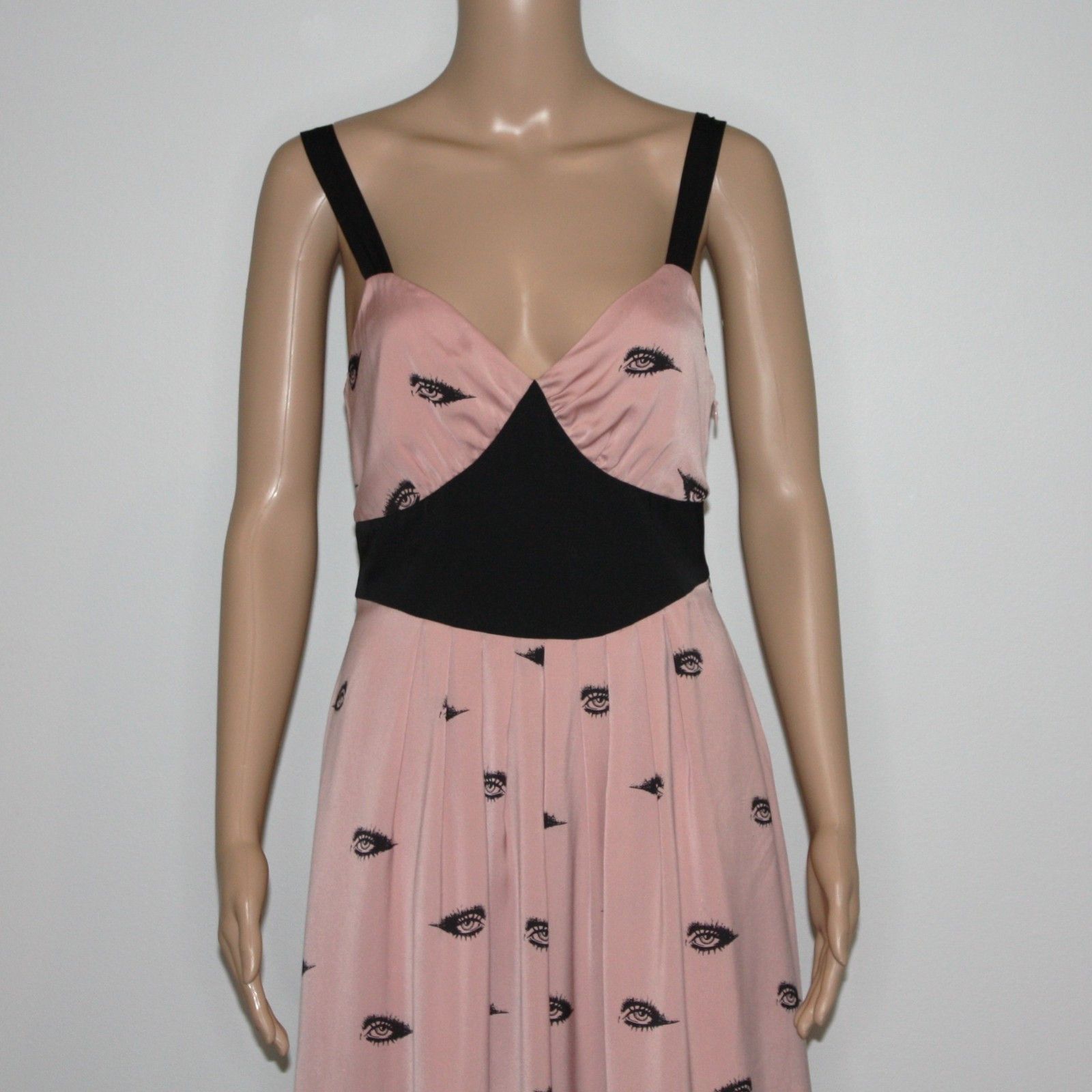 Other Viva Vena! by Vena Cava Pleated Eye Print Dress in size US 6 Size M / US 6-8 / IT 42-44 - 6 Thumbnail