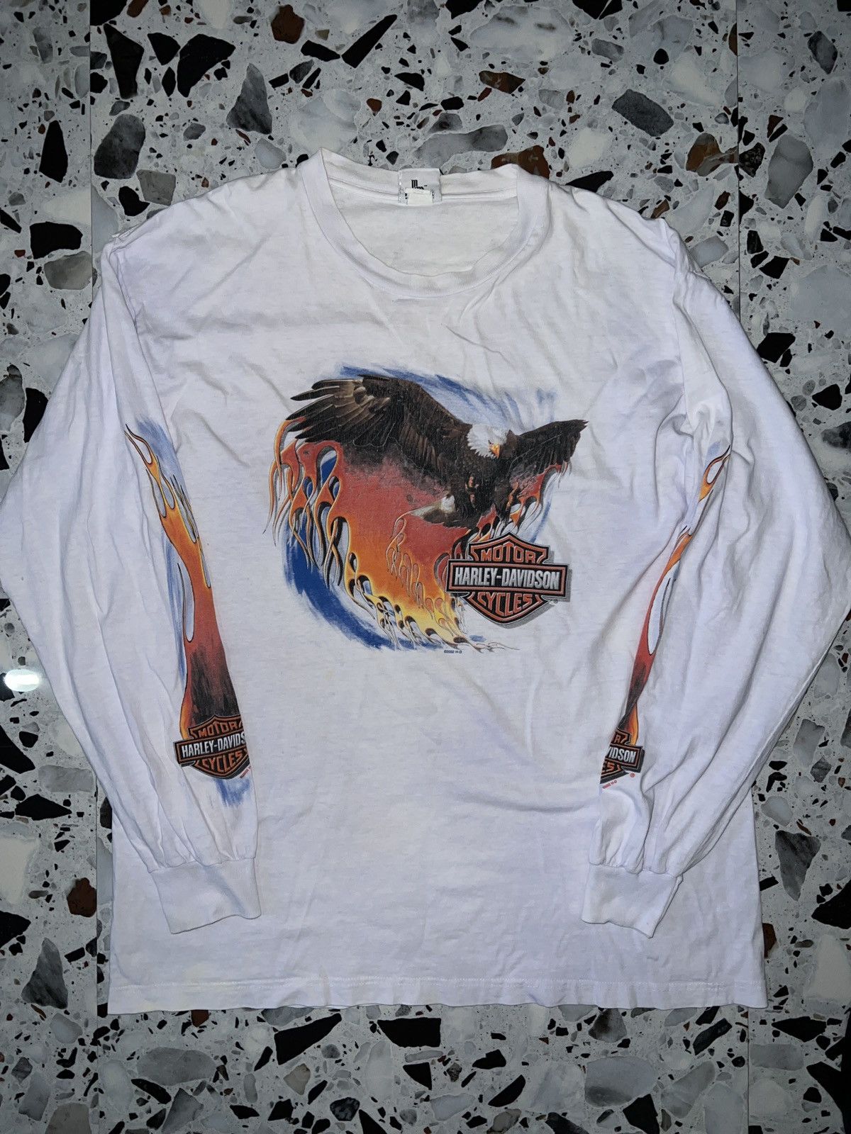 Harley Davidson Vintage Harley-Davidson Flaming Eagle Size US L / EU 52-54 / 3 - 2 Thumbnail