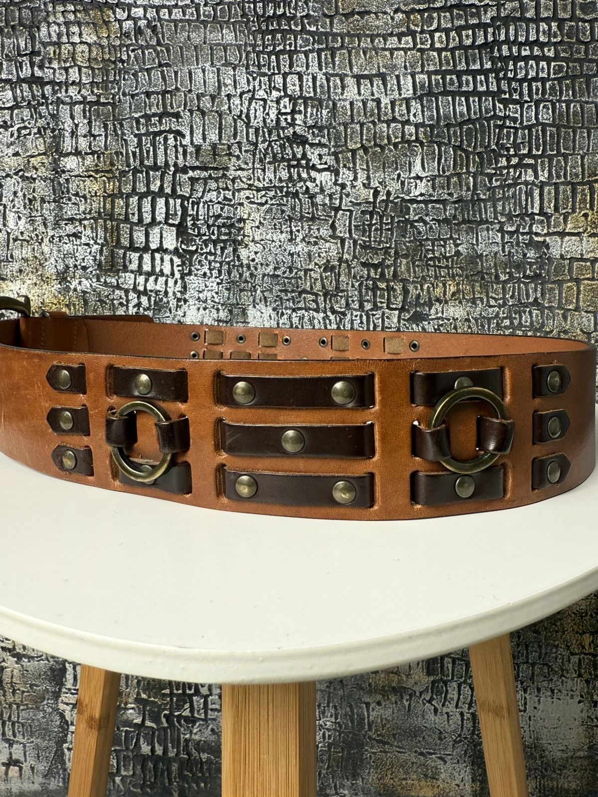 Dolce & Gabbana Vintage Dolce & Gabbana Leather Belt Size ONE SIZE - 9 Thumbnail