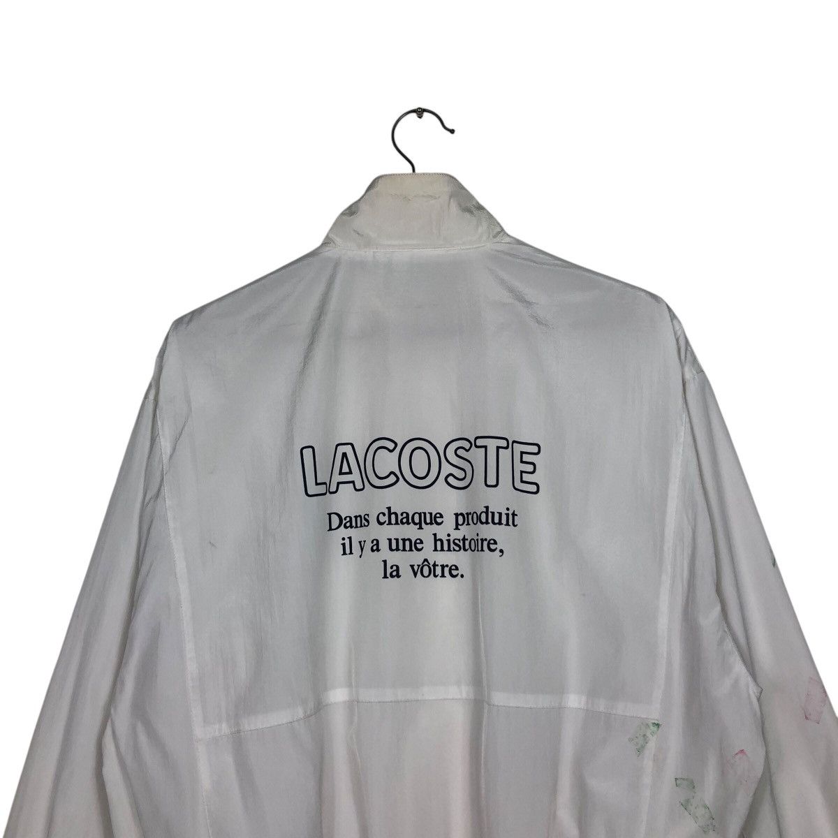 Japanese Brand × Vintage 📌Vintage Single Layer Bomber Jacket Chemise Lacoste Size US M / EU 48-50 / 2 - 10 Thumbnail