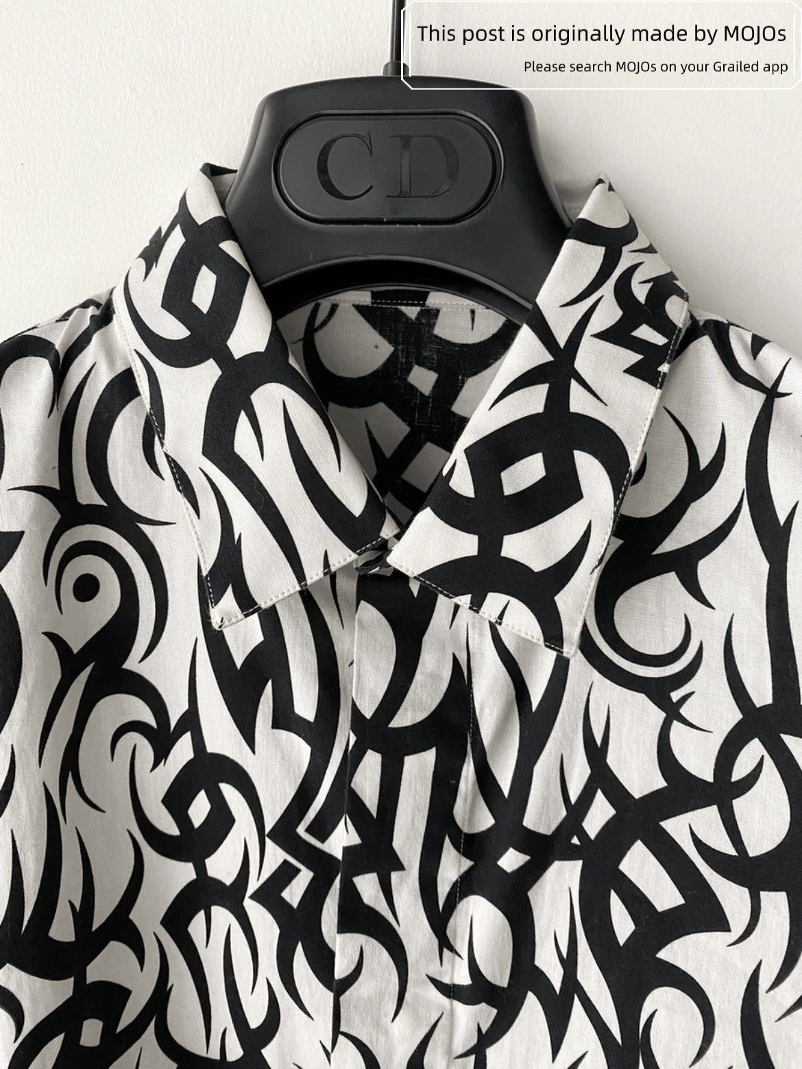 Dior Sz 38 Dior Homme KVA 18SS Pattern Shirt Size US M / EU 48-50 / 2 - 2 Thumbnail