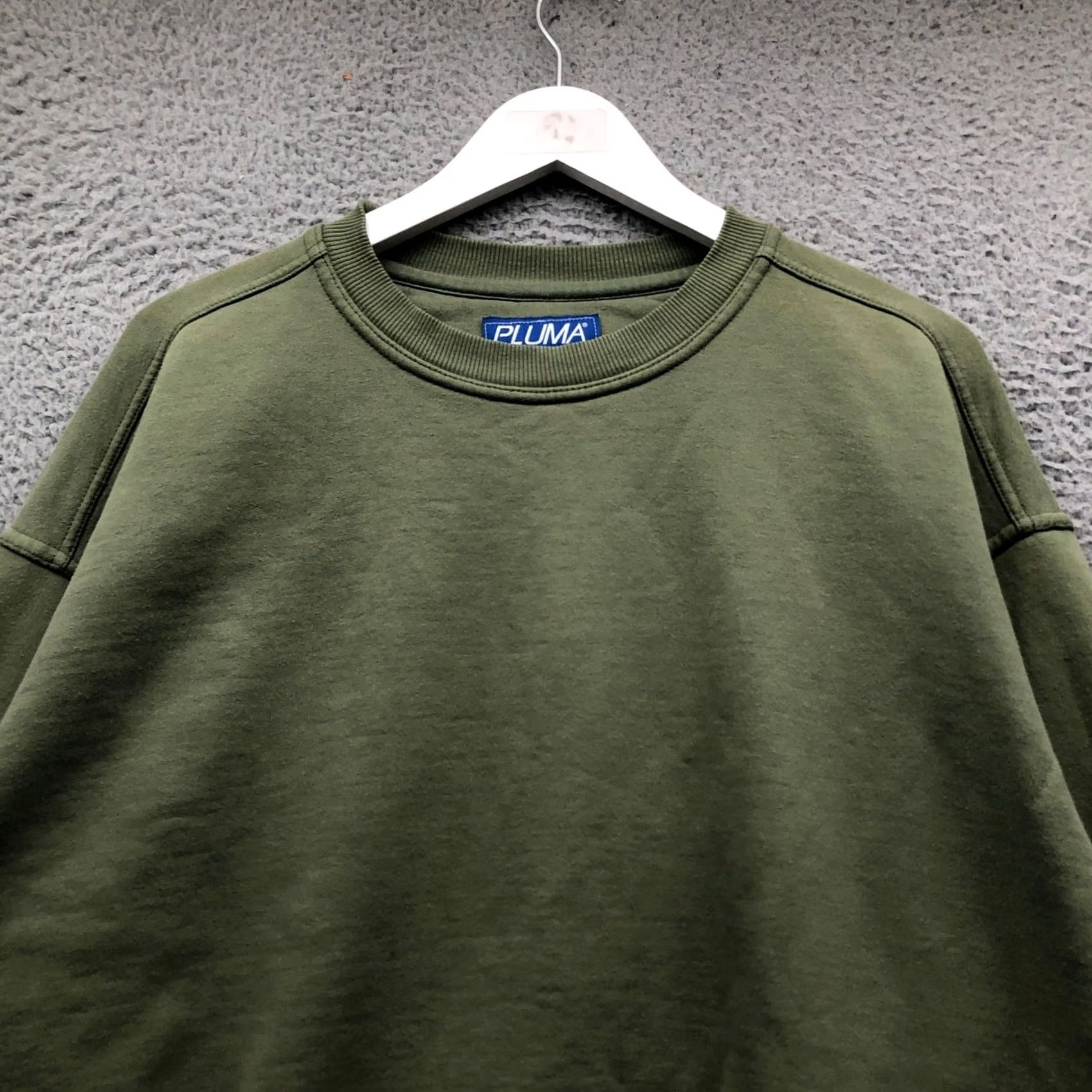 Russell Athletic VINTAGE Russell Athletic Sweatshirt Mens XL Crew Neck Green Pluma 90s Retro Athletic Pullover Cotton Size US XL / EU 56 / 4 - 6 Thumbnail