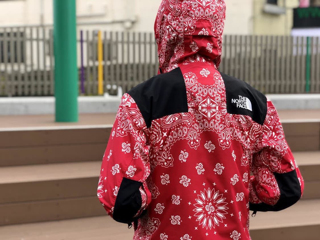 Supreme × The North Face Supreme The North Face FW14 Bandana Mountain Jacket Red Size US XL / EU 56 / 4 - 10 Thumbnail