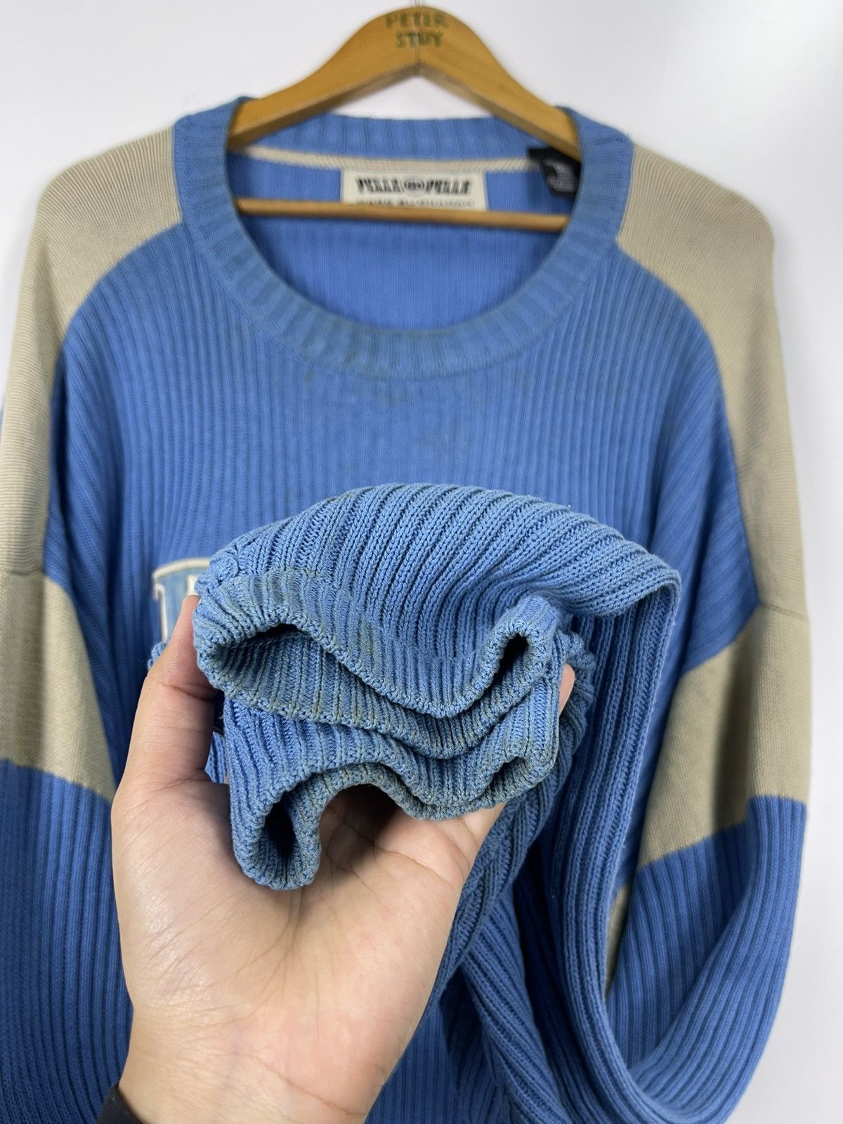 Marc Buchanan × Pelle Pelle × Vintage Pelle Pelle Marc Buchanan knit Sweater Size US XXL / EU 58 / 5 - 9 Thumbnail