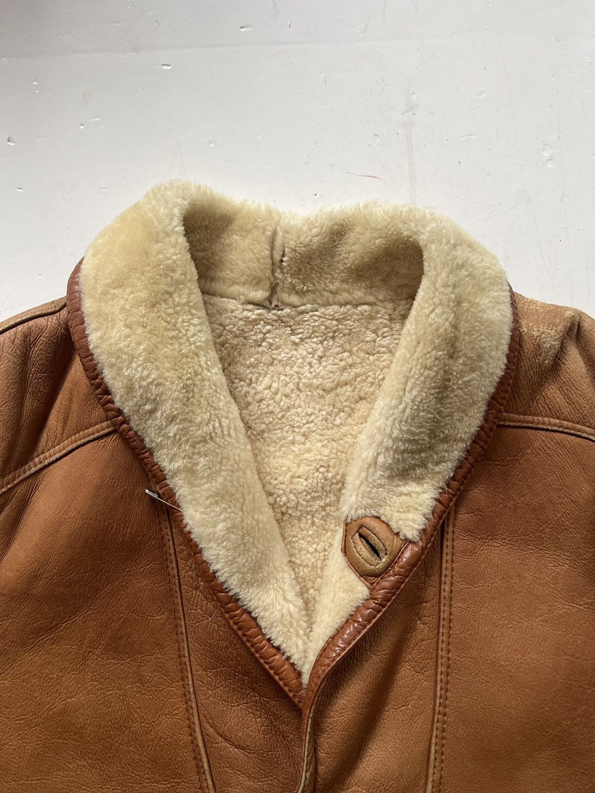 Vintage Vintage United Royal Forces leather flight jacket Size US M / EU 48-50 / 2 - 2 Thumbnail
