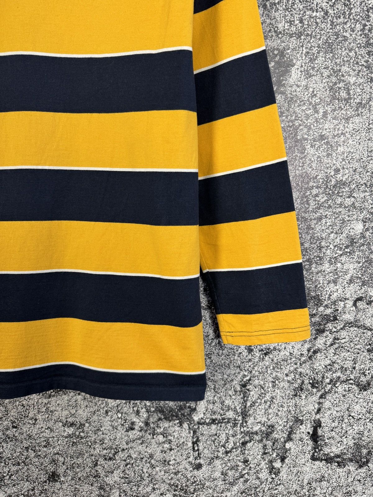 Tommy Hilfiger Tommy Hilfiger Polo Long Sleeve Striped Rugby Shirt Size XL Size XL / US 12-14 / IT 48-50 - 14 Thumbnail