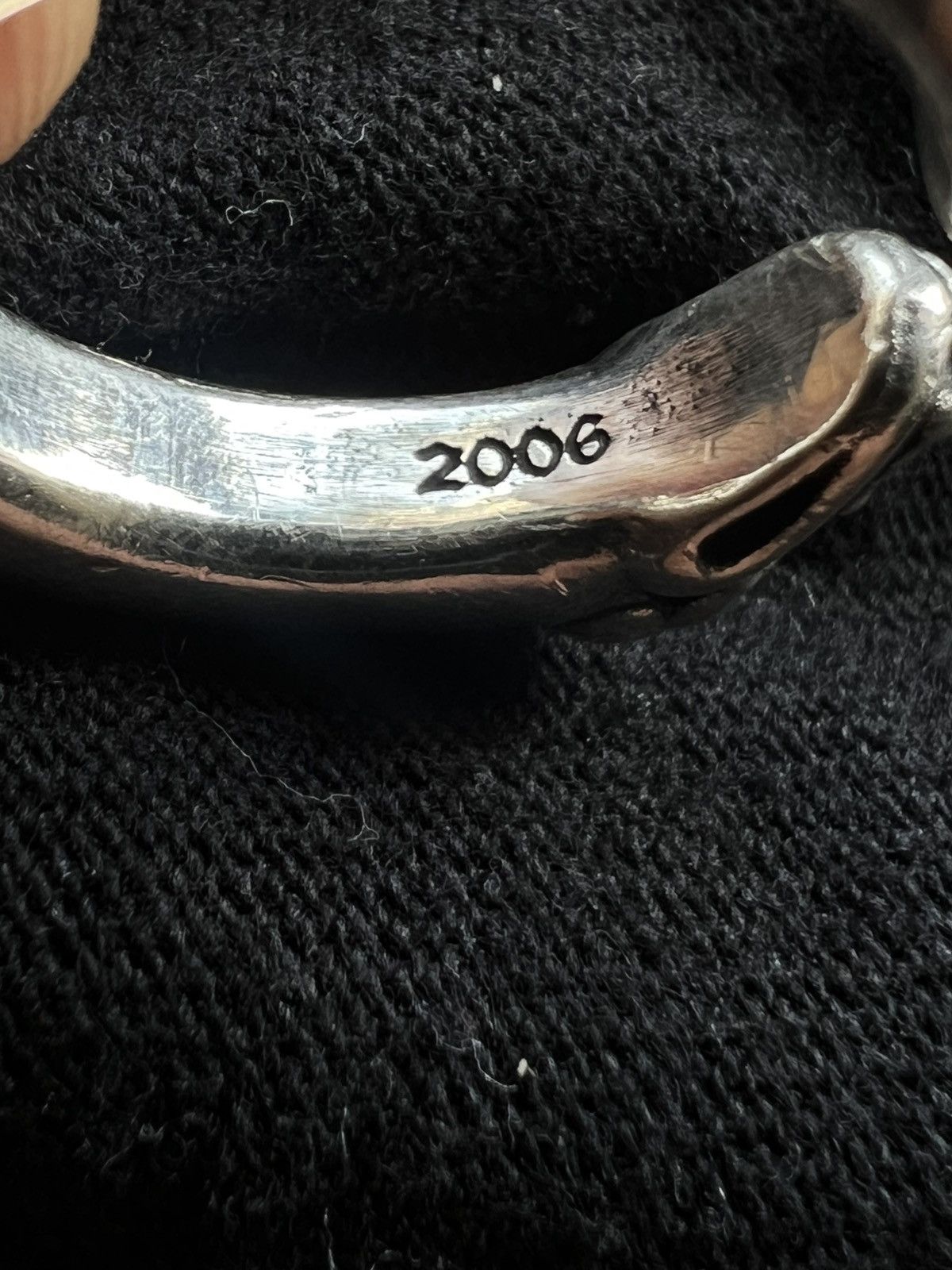 Chrome Hearts Chrome Hearts Ruby Double Dog Ring Size ONE SIZE - 3 Thumbnail