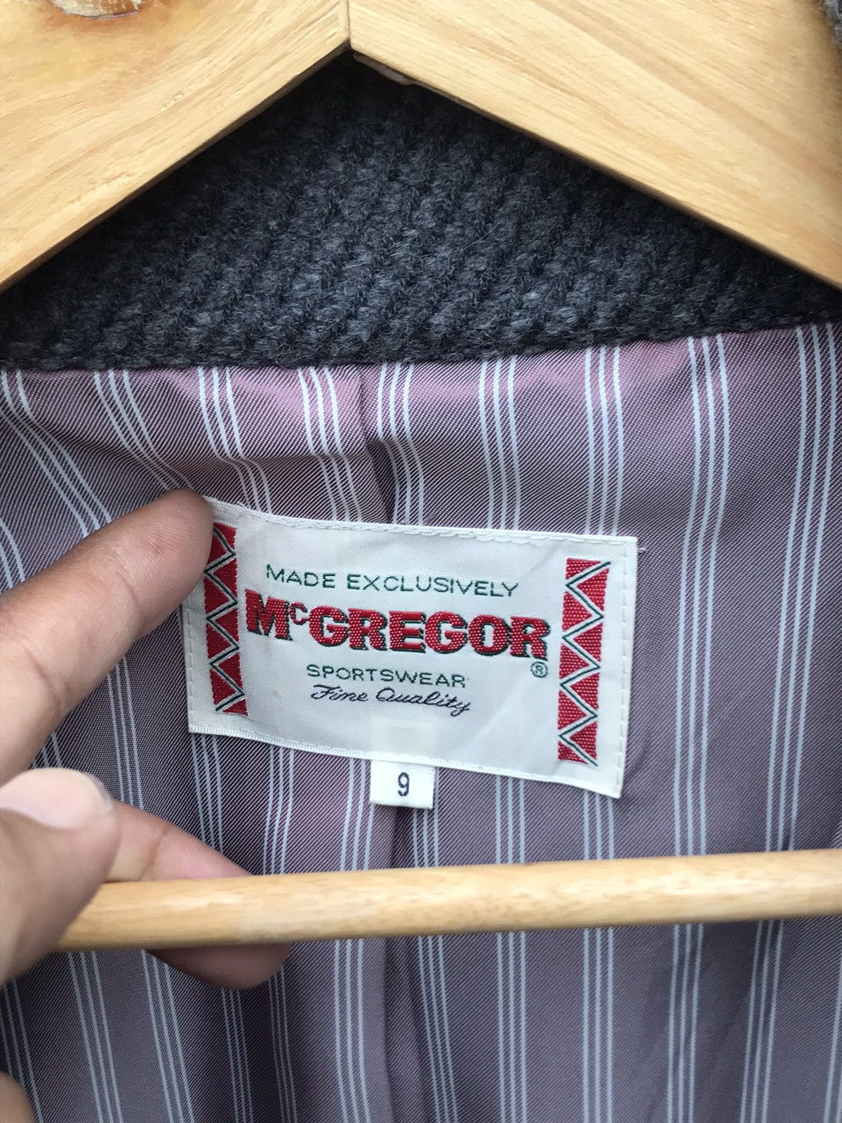 McGregor ⚡️Vintage McGregor Double Breasted Peacoat Size S / US 4 / IT 40 - 8 Thumbnail