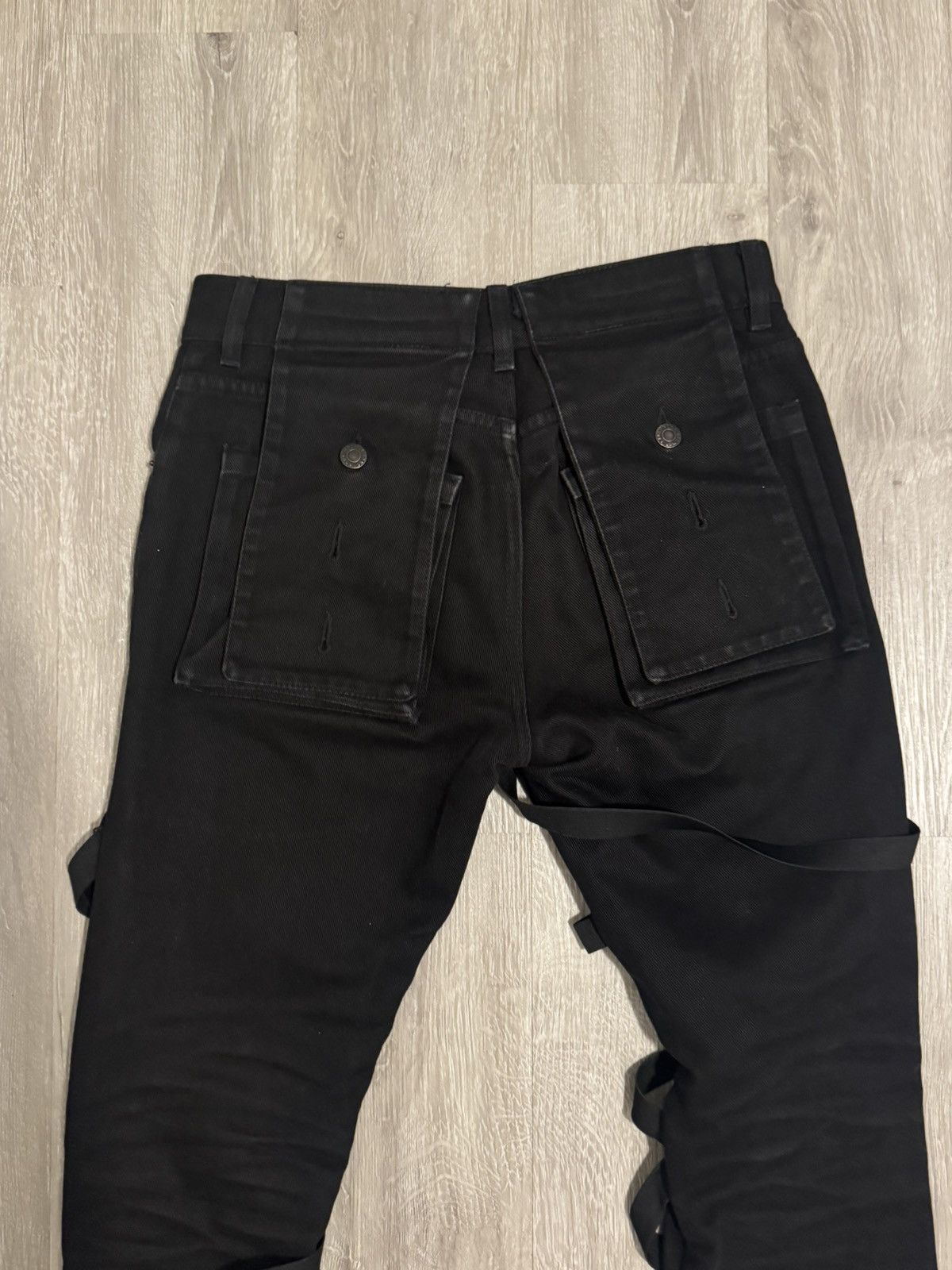 Helmut Lang Helmut Lang Sample SS04 Bondage “Mummy” Denim Size US 29 - 4 Thumbnail