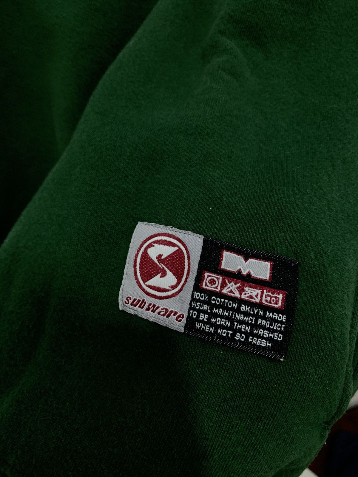Recon × Subware RARE ! 90s Subware Visual Maintenance Vintage Hoodie Stash Size US M / EU 48-50 / 2 - 4 Thumbnail
