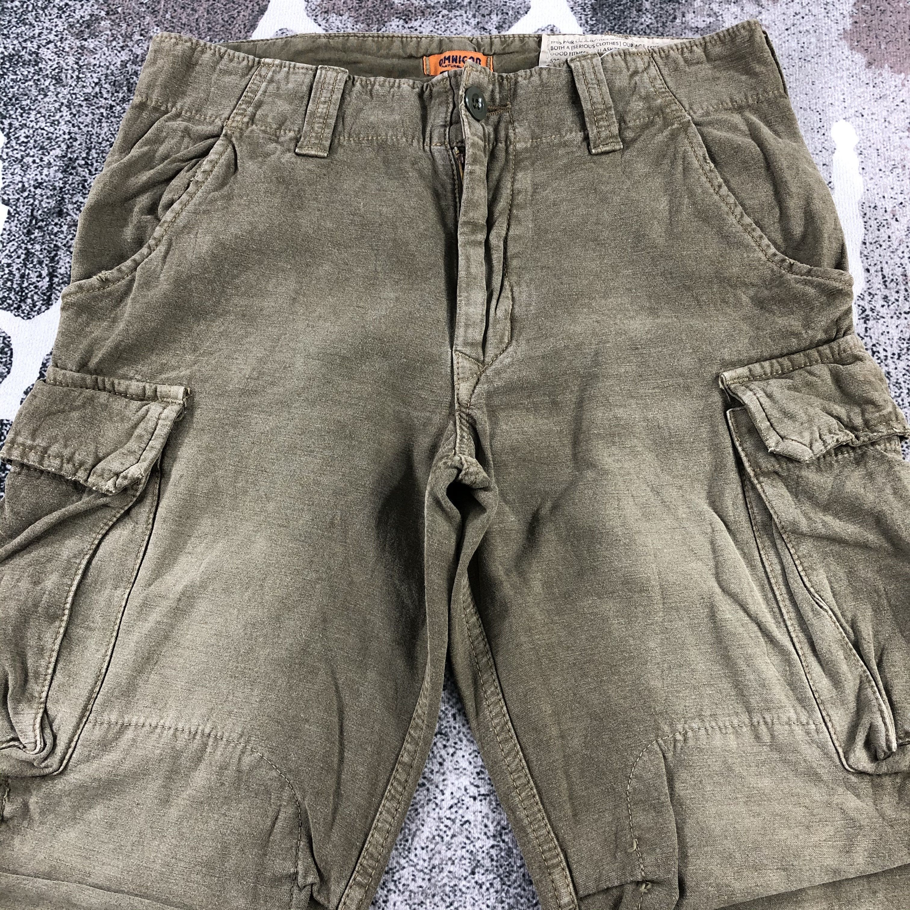 OMNIGOD Omnigod Cargo Pants Multi Pocket Tactical Trousers Size US 32 / EU 48 - 3 Thumbnail