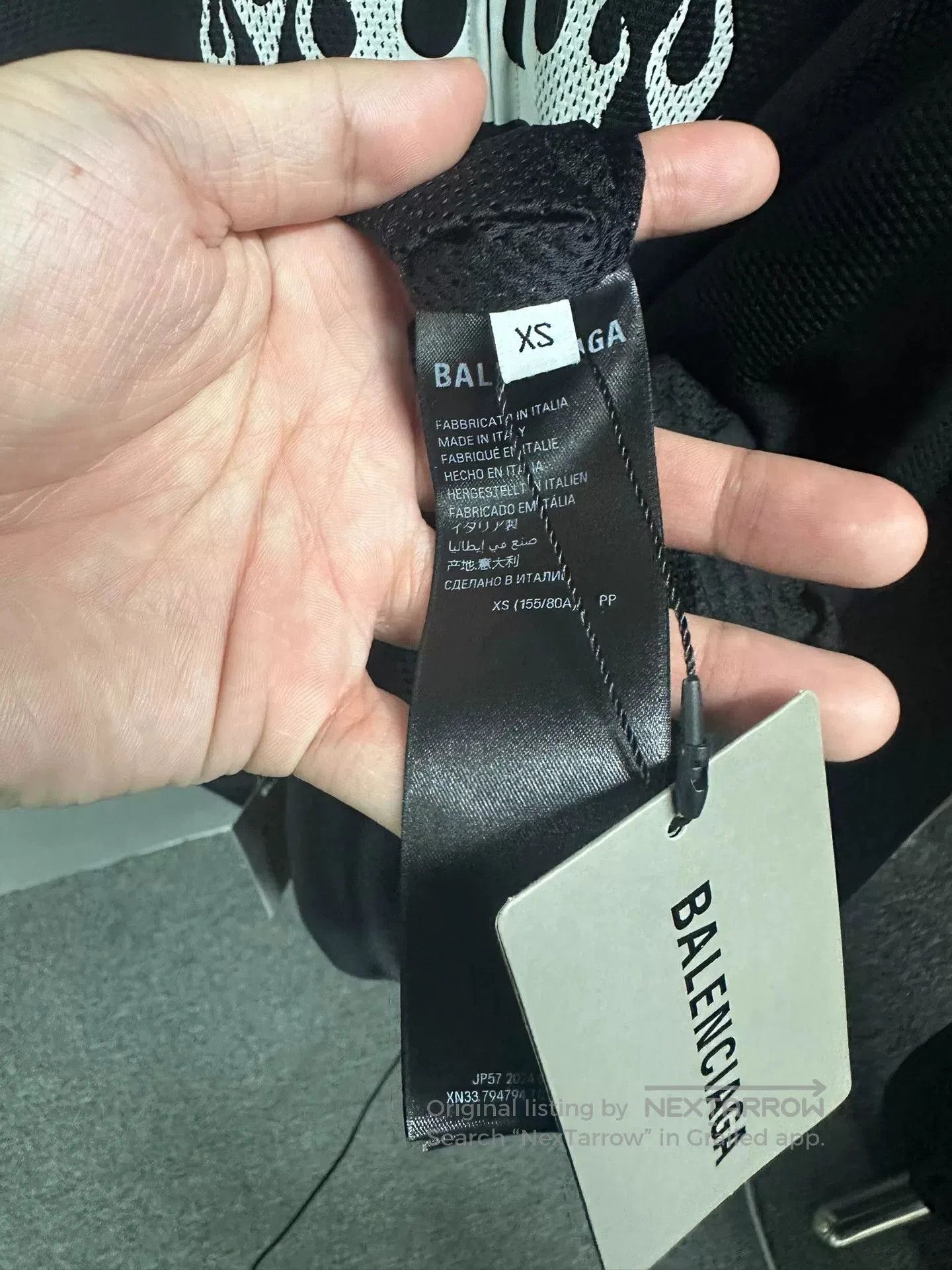 Balenciaga Balenciaga Flame Mesh Jacket. Size US M / EU 48-50 / 2 - 8 Thumbnail