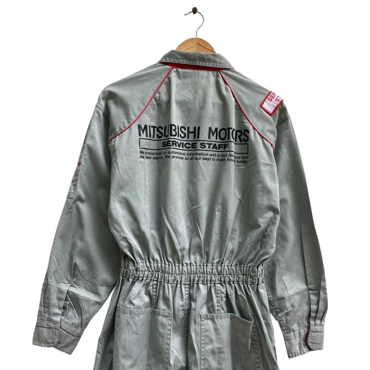 Gear for Sports 💥 Vintage Mitsubishi Motors Worker Jacket Size US 30 / EU 46 - 9 Thumbnail