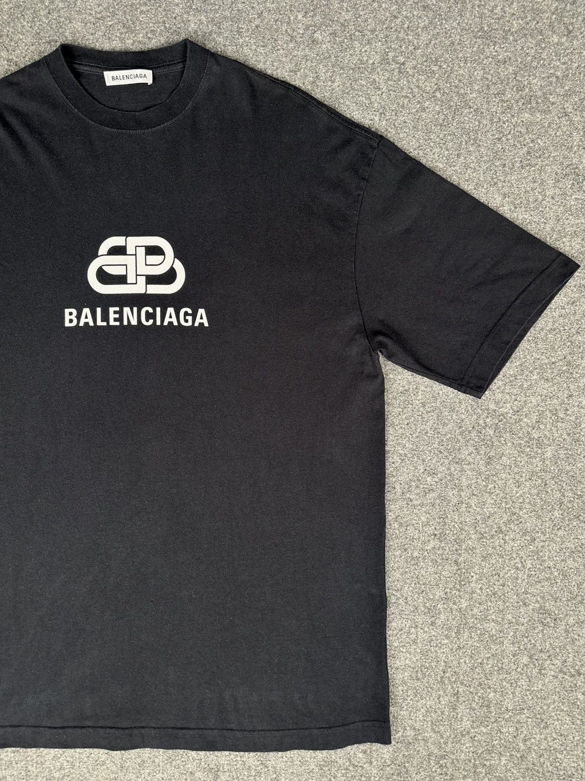 Balenciaga Balenciaga - 2018 Interlocking BB Logo - Black Size US XS / EU 42 / 0 - 2 Thumbnail