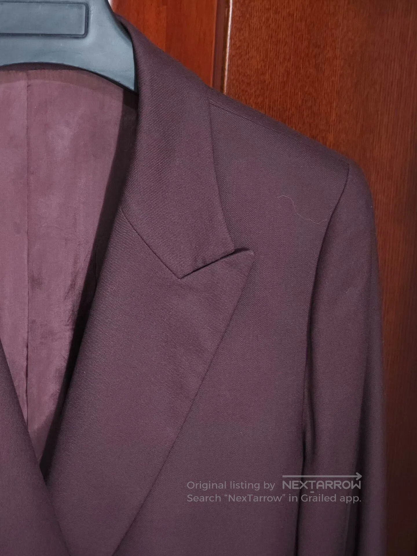 Double-Breasted Wool Blazer.