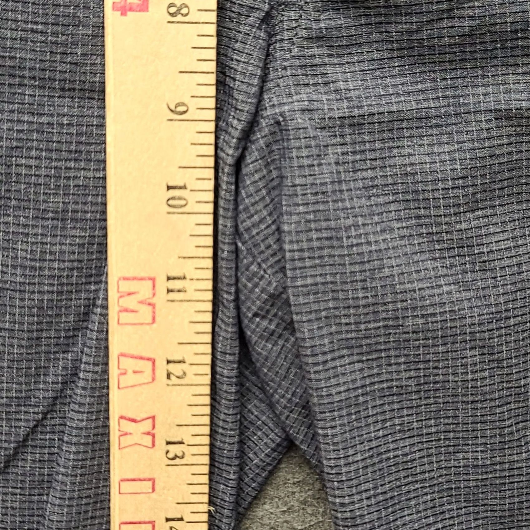 TravisMathew Travis Mathew Shorts Mens 34 Regular Fit Beckladd Stretch Golf Performance Geometric Twill Chino Moisture Wicking Quick Dry Pockets Gray Size US 34 / EU 50 - 5 Thumbnail