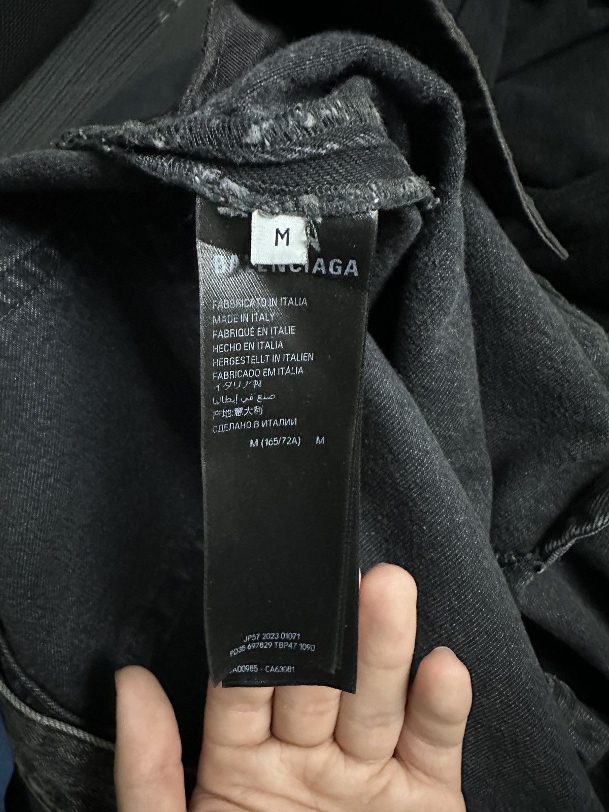 Balenciaga Balenciaga Lost Tape Flared Jeans FW22 Size US 34 / EU 50 - 3 Thumbnail