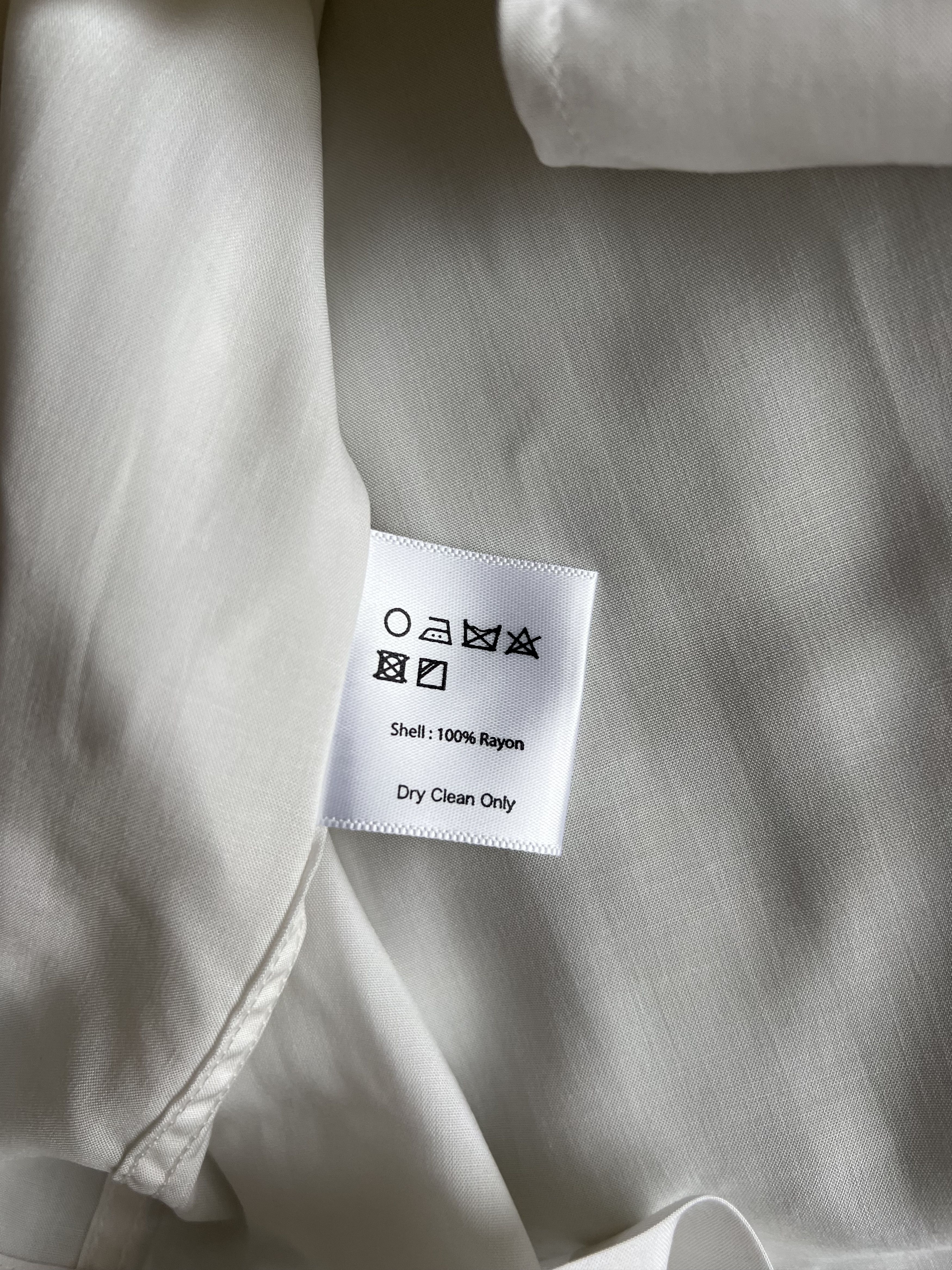 Awake NY Awake NY Rayon Dice Print Camp Shirt in White Size US XXL / EU 58 / 5 - 7 Thumbnail