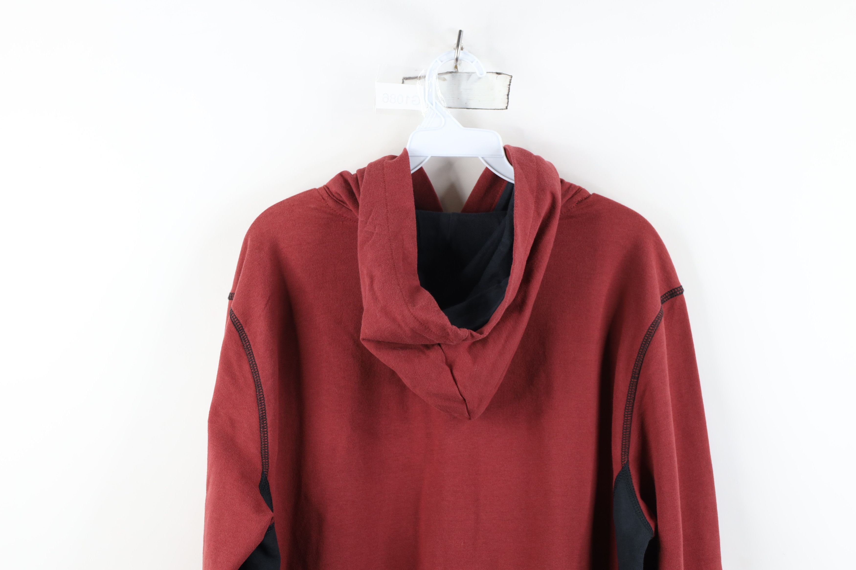 Harley Davidson Vintage Y2K Harley Davidson French Terry Hoodie Red Size US M / EU 48-50 / 2 - 13 Thumbnail
