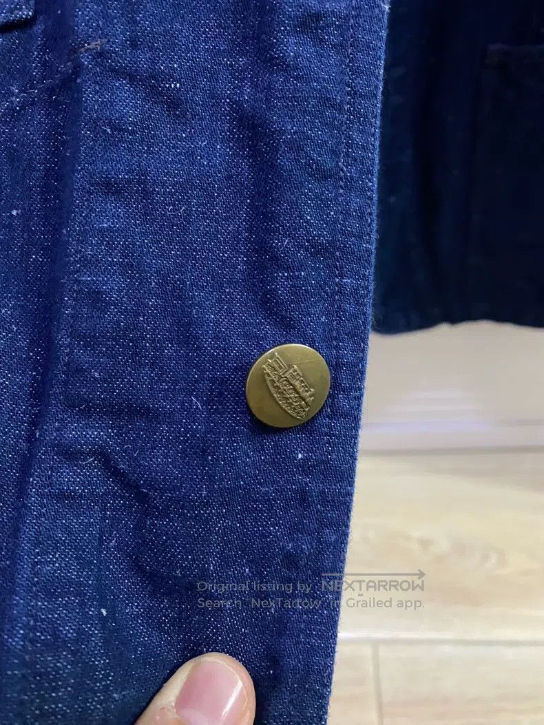 RRL Ralph Lauren RRL Ralph Lauren Cotton linen gold button original color d Size US L / EU 52-54 / 3 - 3 Thumbnail