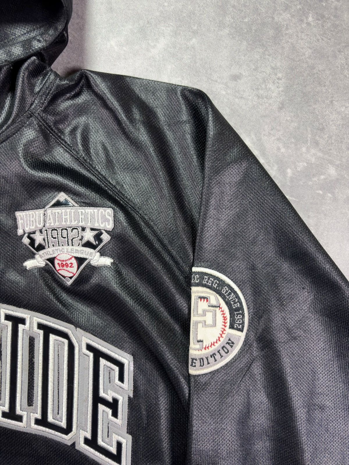 Fubu 90s/00s Fubu Westside Big Logo Baggy Hoodie XXL Rare Size US XL / EU 56 / 4 - 5 Thumbnail