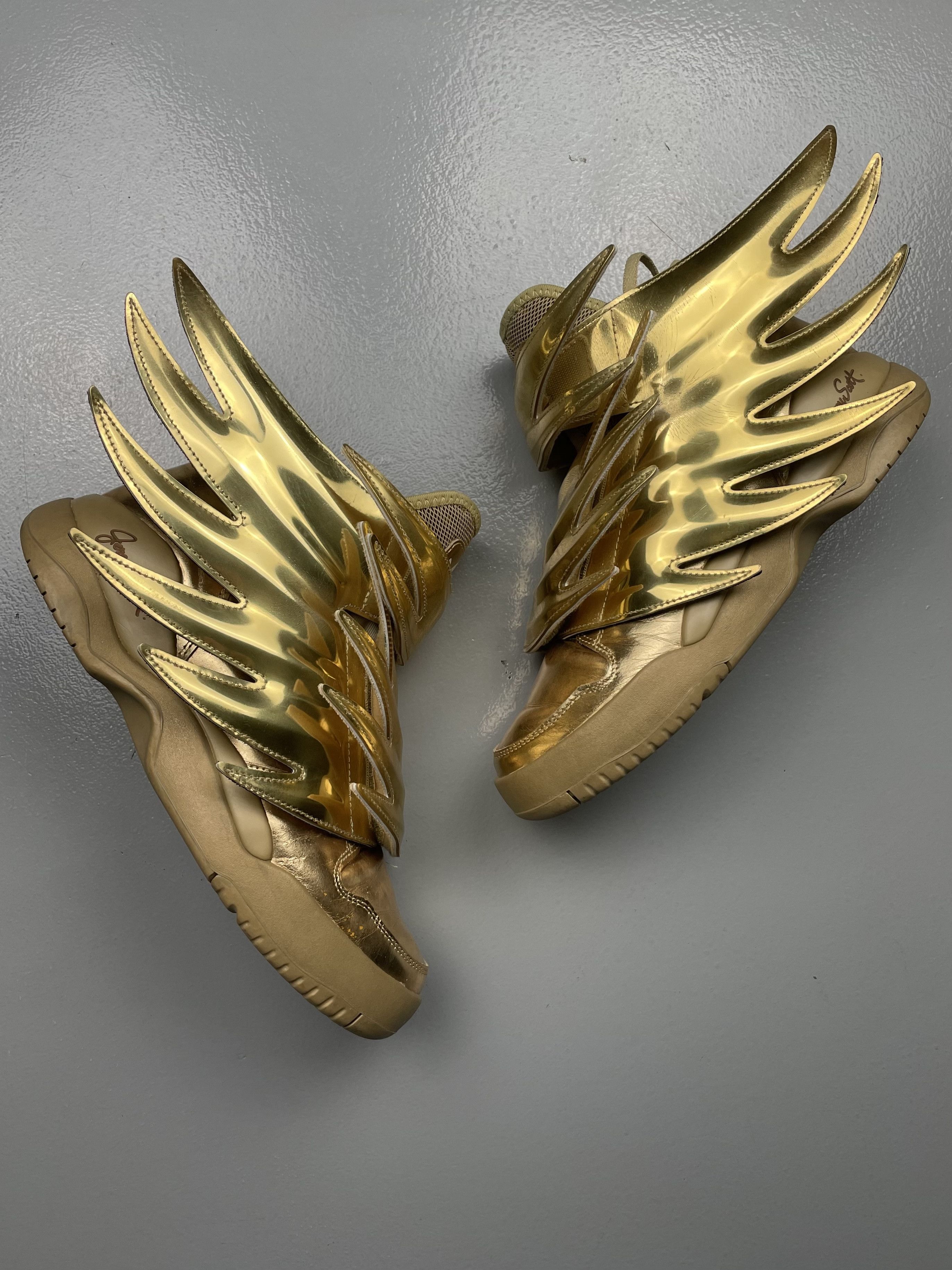 adidas gazelle silver green womens Collectible Adidas Jeremy Scott Wings Sneakers Shoes ( Size : US 9.5 J –  Japonista main image 1